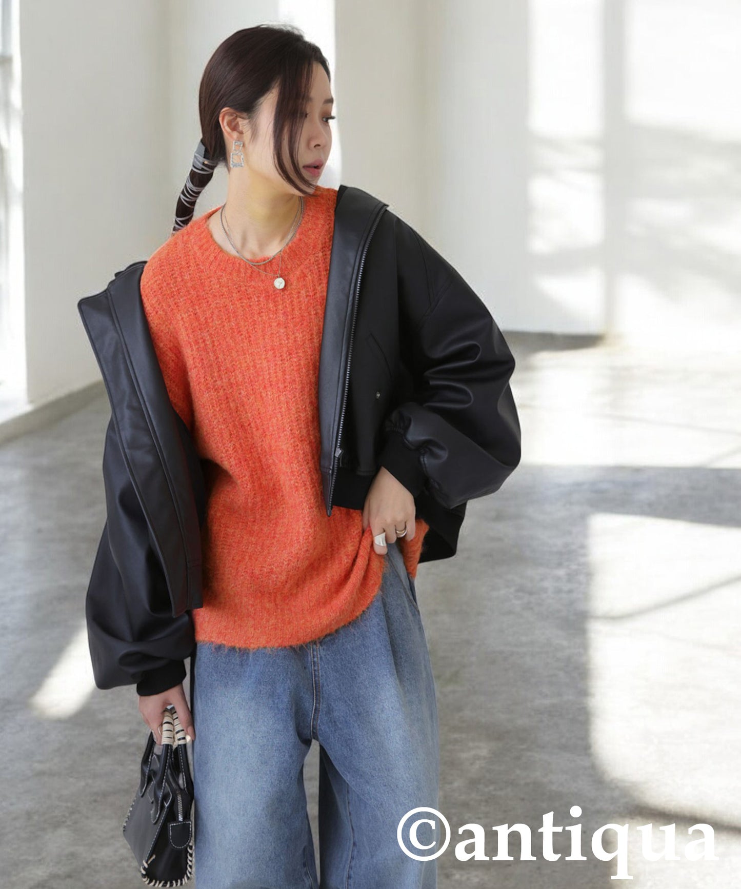 Mohair Style Knit Ladies