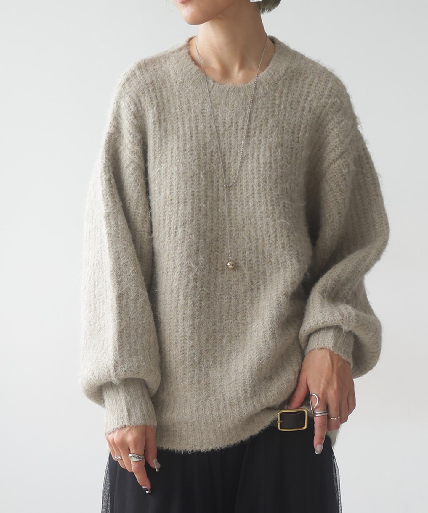 Mohair Style Knit Ladies