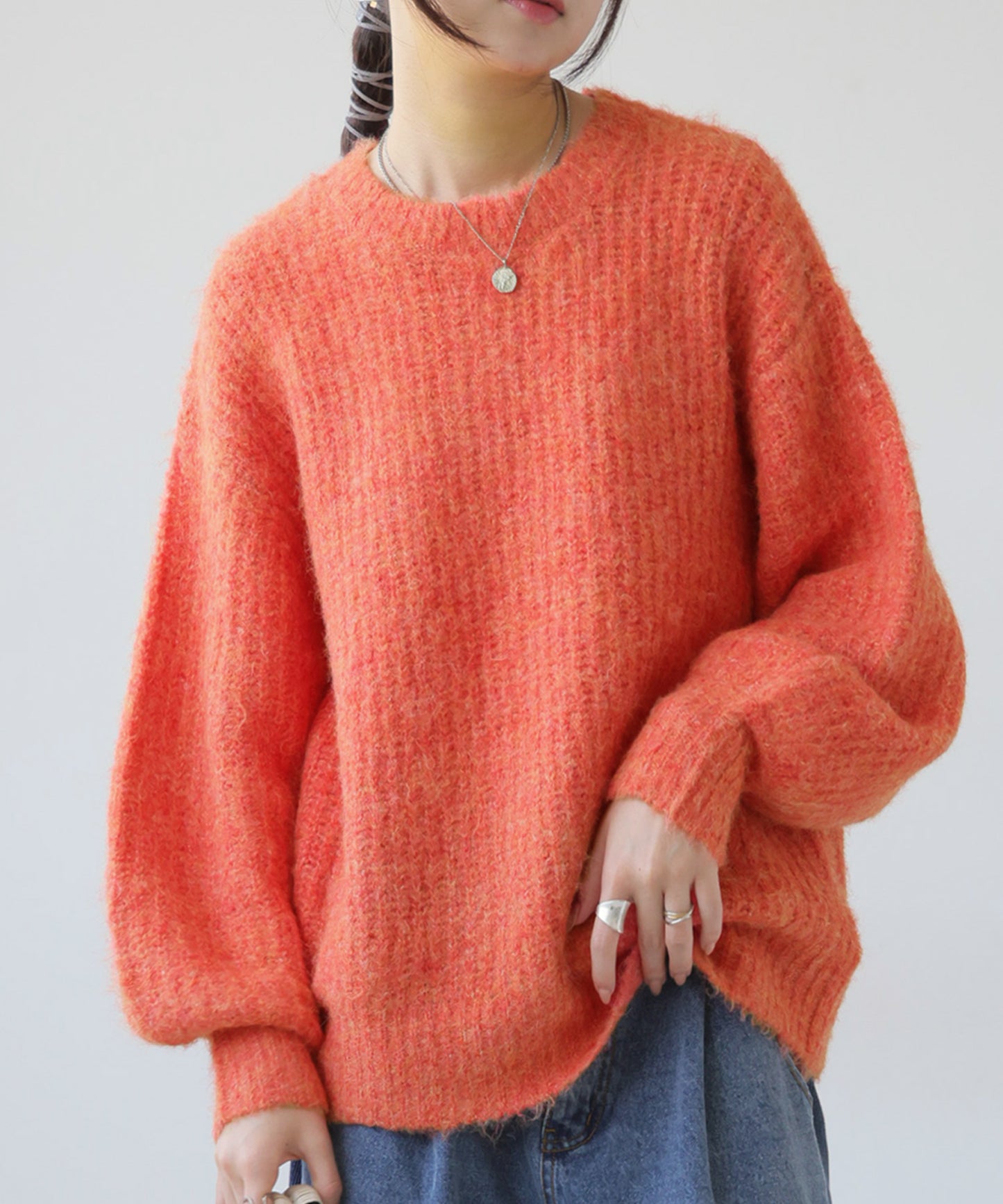 Mohair Style Knit Ladies