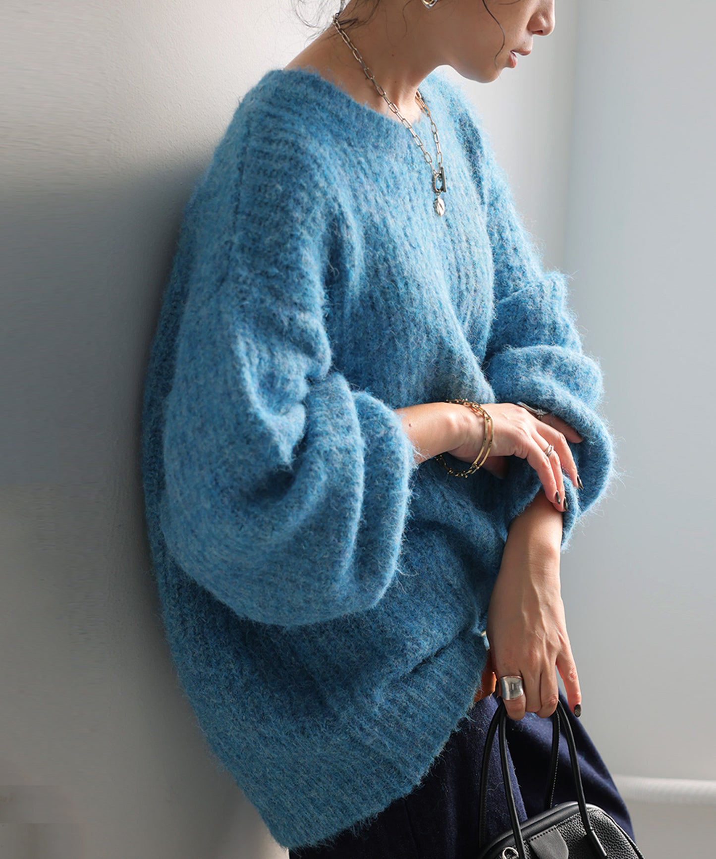 Mohair Style Knit Ladies