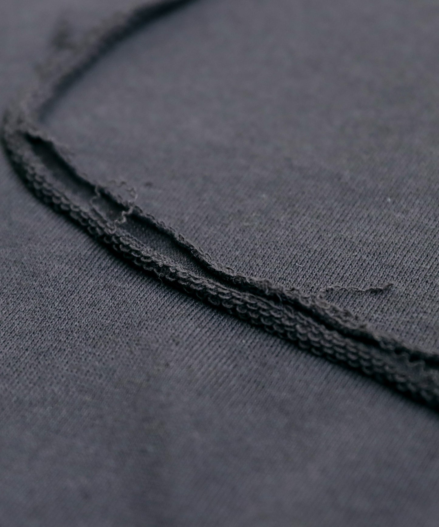 Raw Edge Design Sweatshirts Ladies