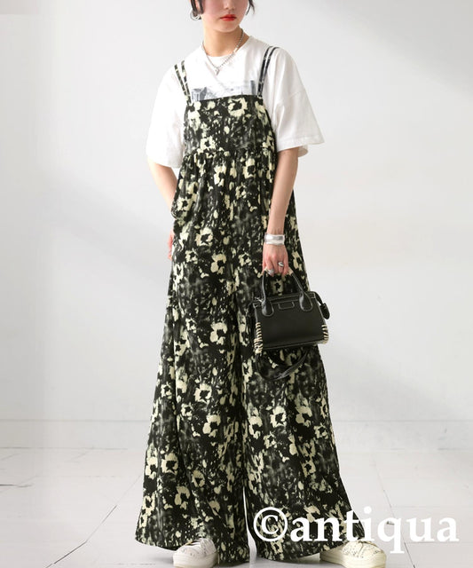 Ladies Floral Cami Salopette