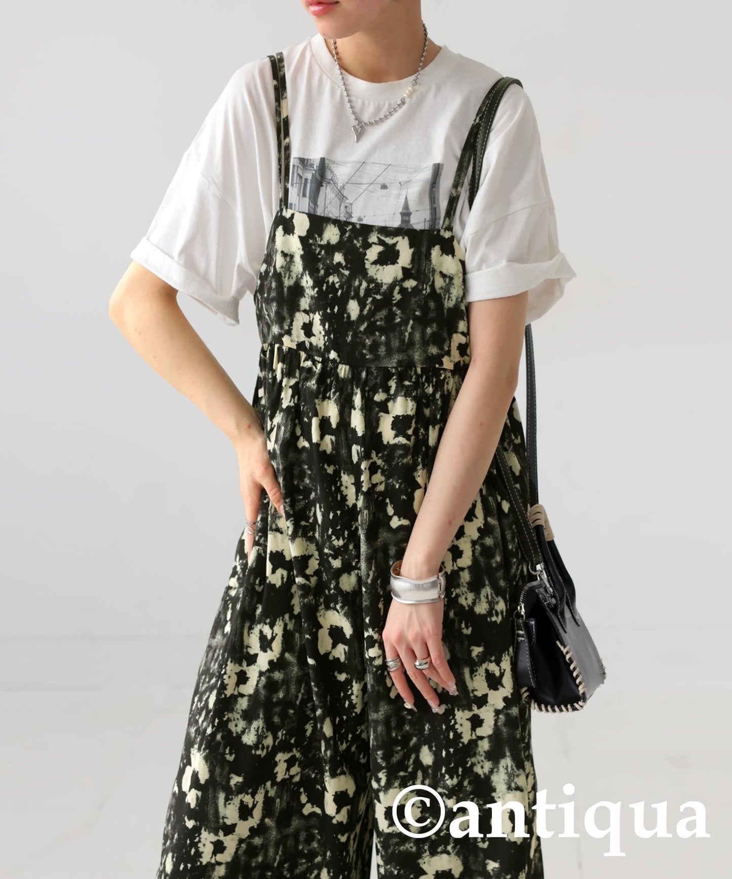 Ladies Floral Cami Salopette