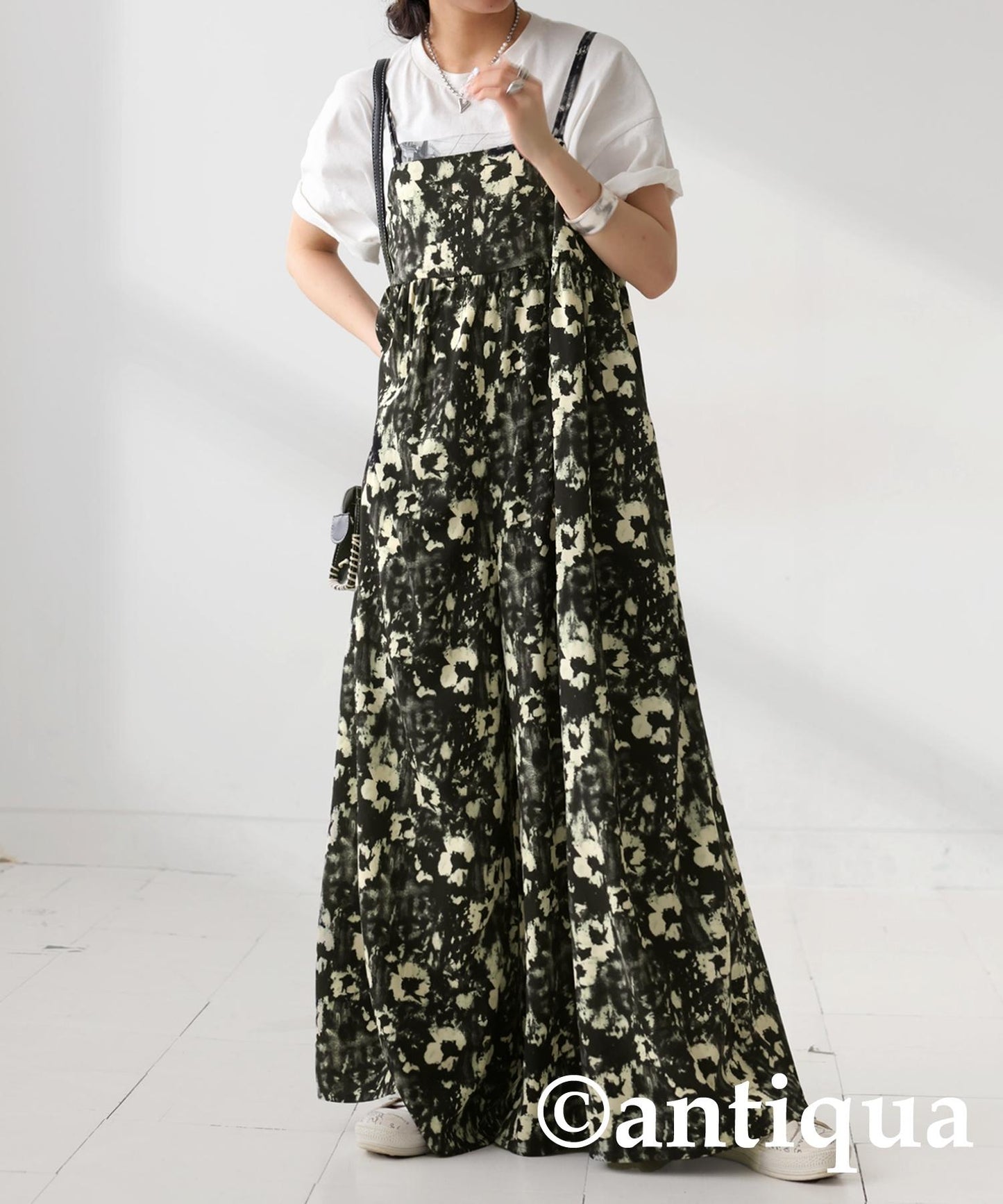 Ladies Floral Cami Salopette