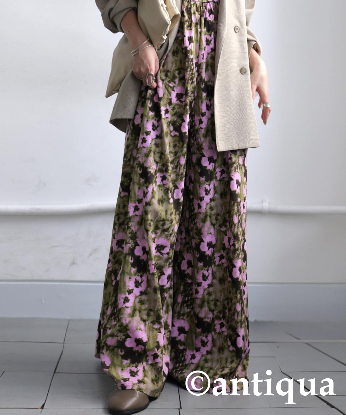 Ladies Floral Cami Salopette