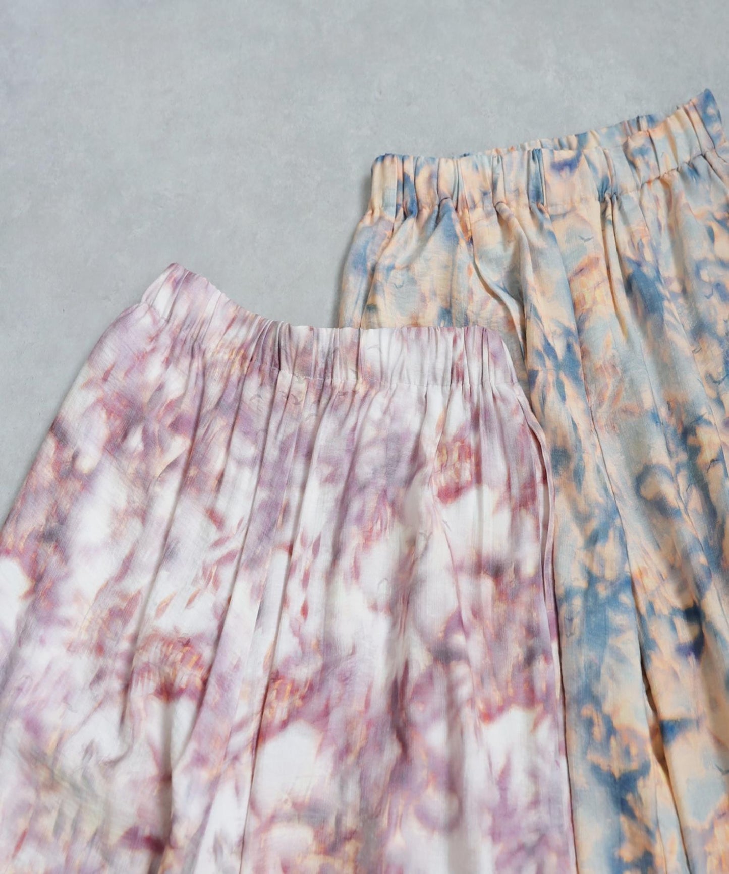 Ladies Watercolor Pattern Straight Pants