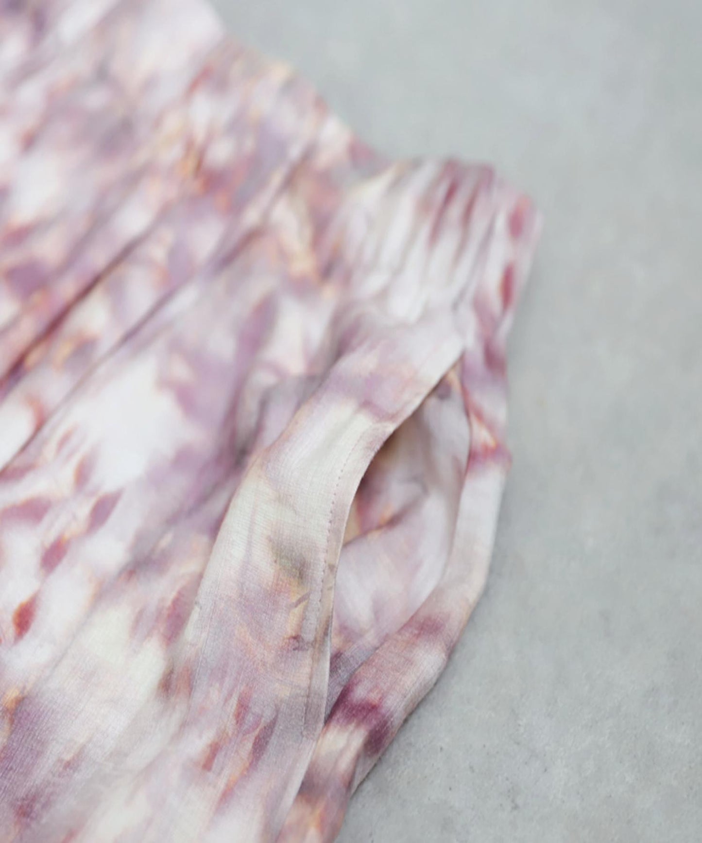 Ladies Watercolor Pattern Straight Pants