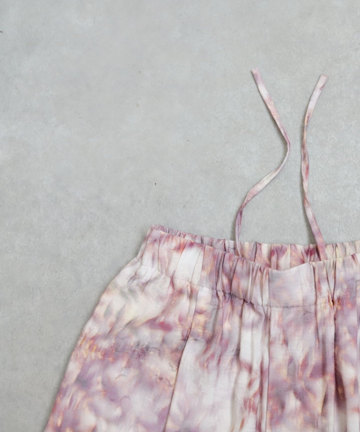 Ladies Watercolor Pattern Straight Pants