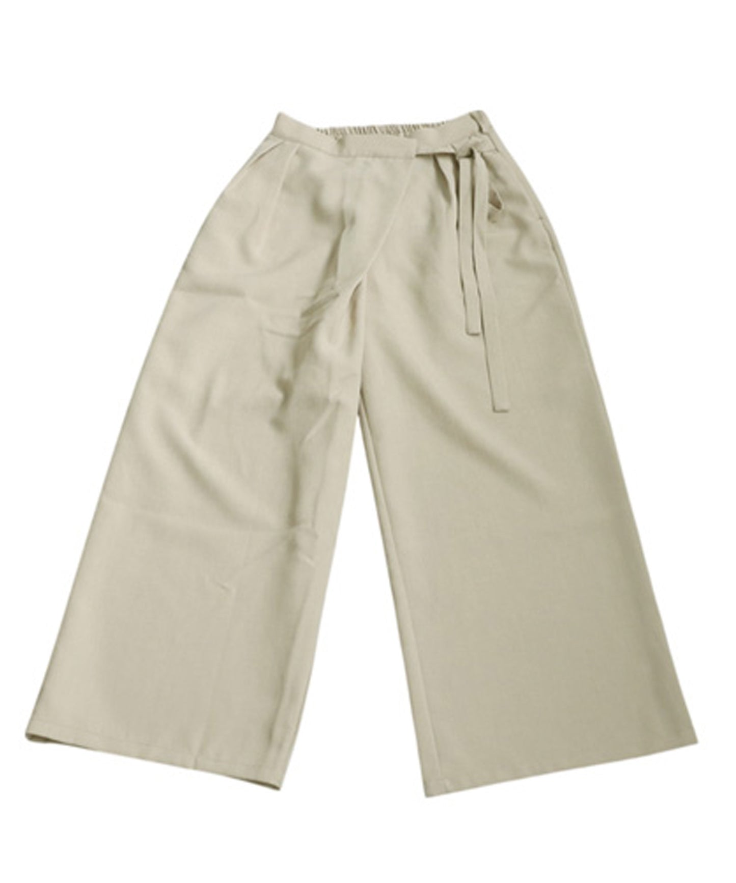 Side Ribbon Wrap Pants Ladies