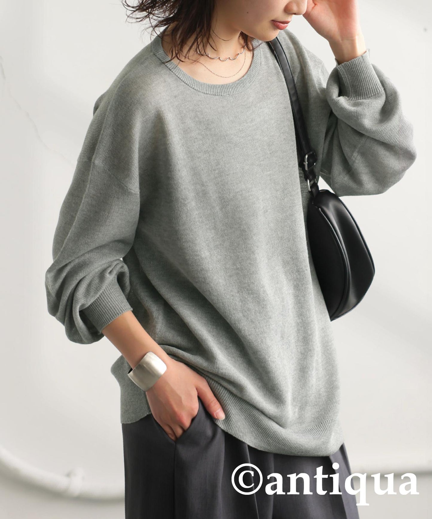 Glitter Sheer Knit Ladies