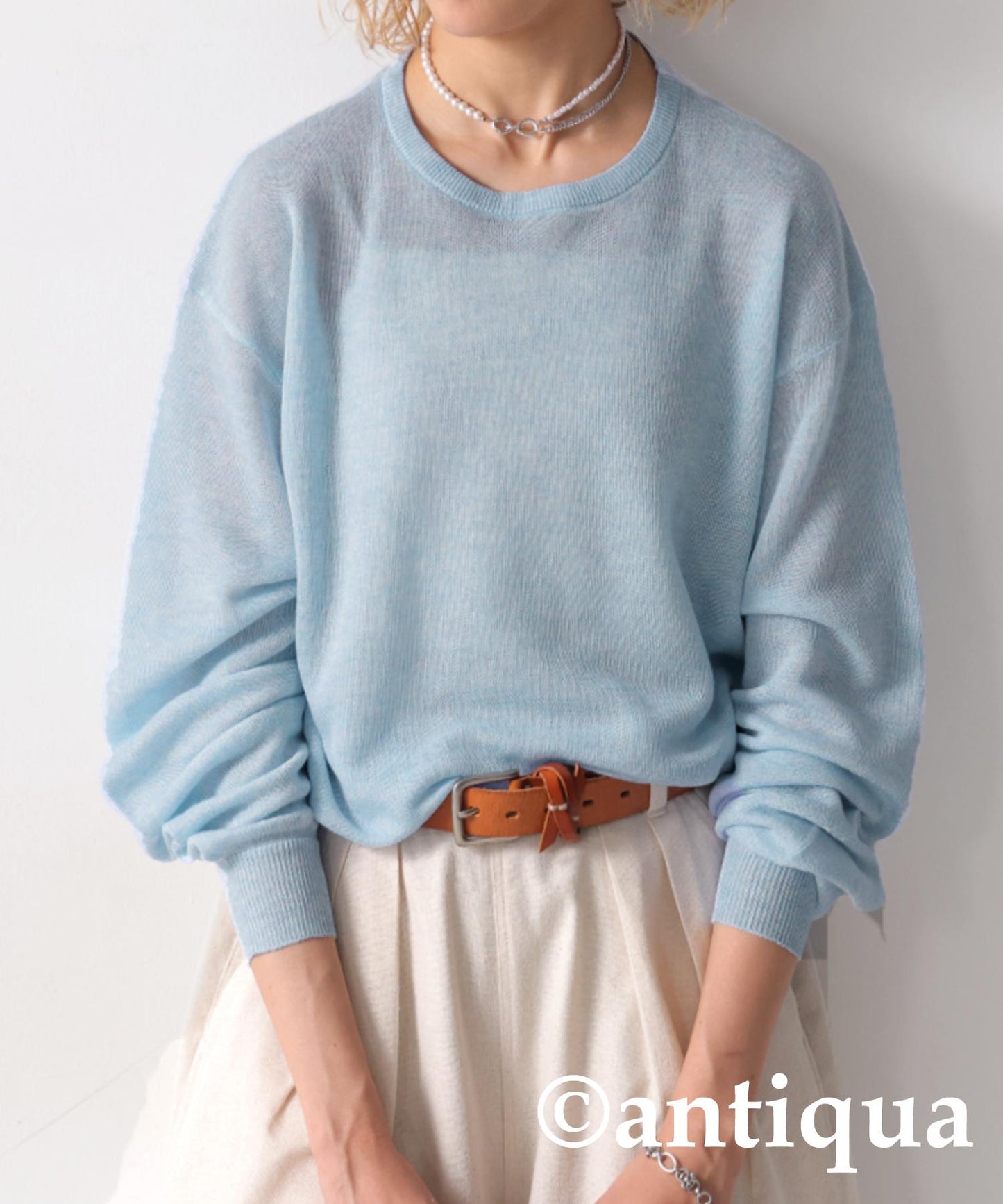 Glitter Sheer Knit Ladies