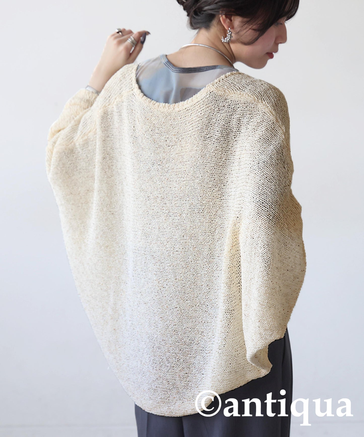 Ladies Slub Knit Bolero