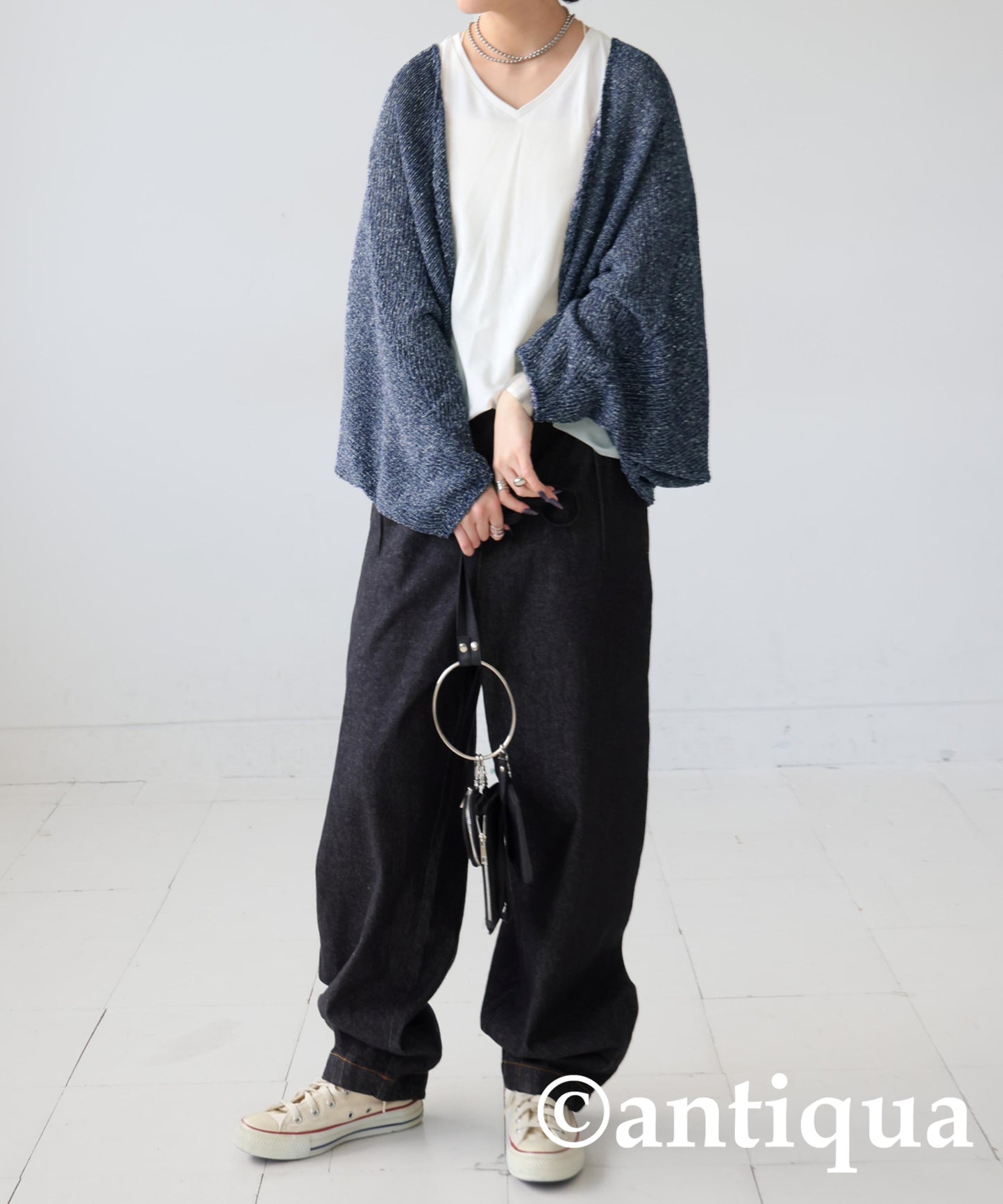 Ladies Slub Knit Bolero