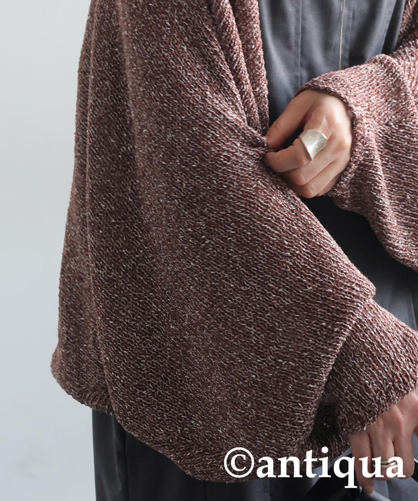 Ladies Slub Knit Bolero