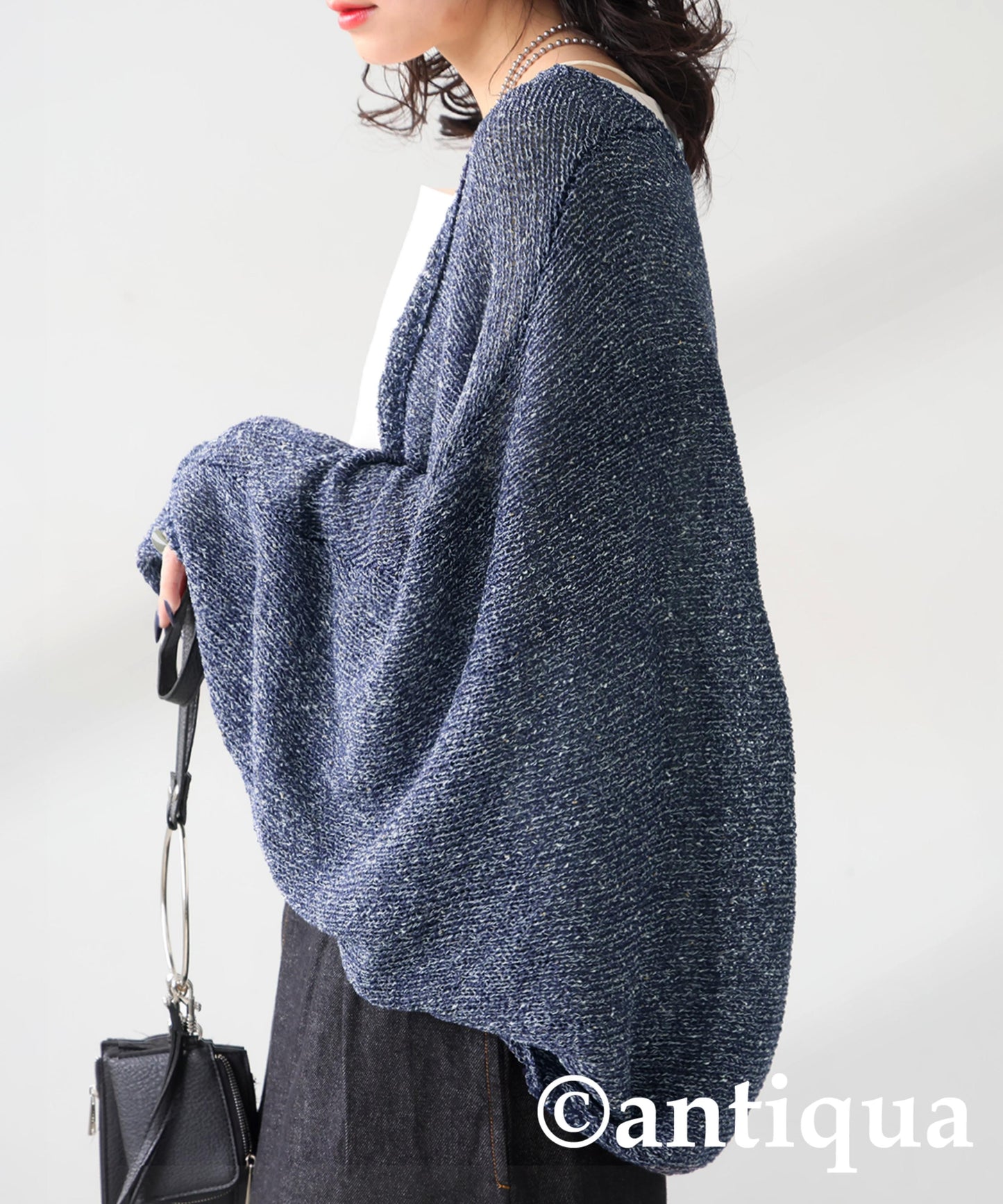 Ladies Slub Knit Bolero