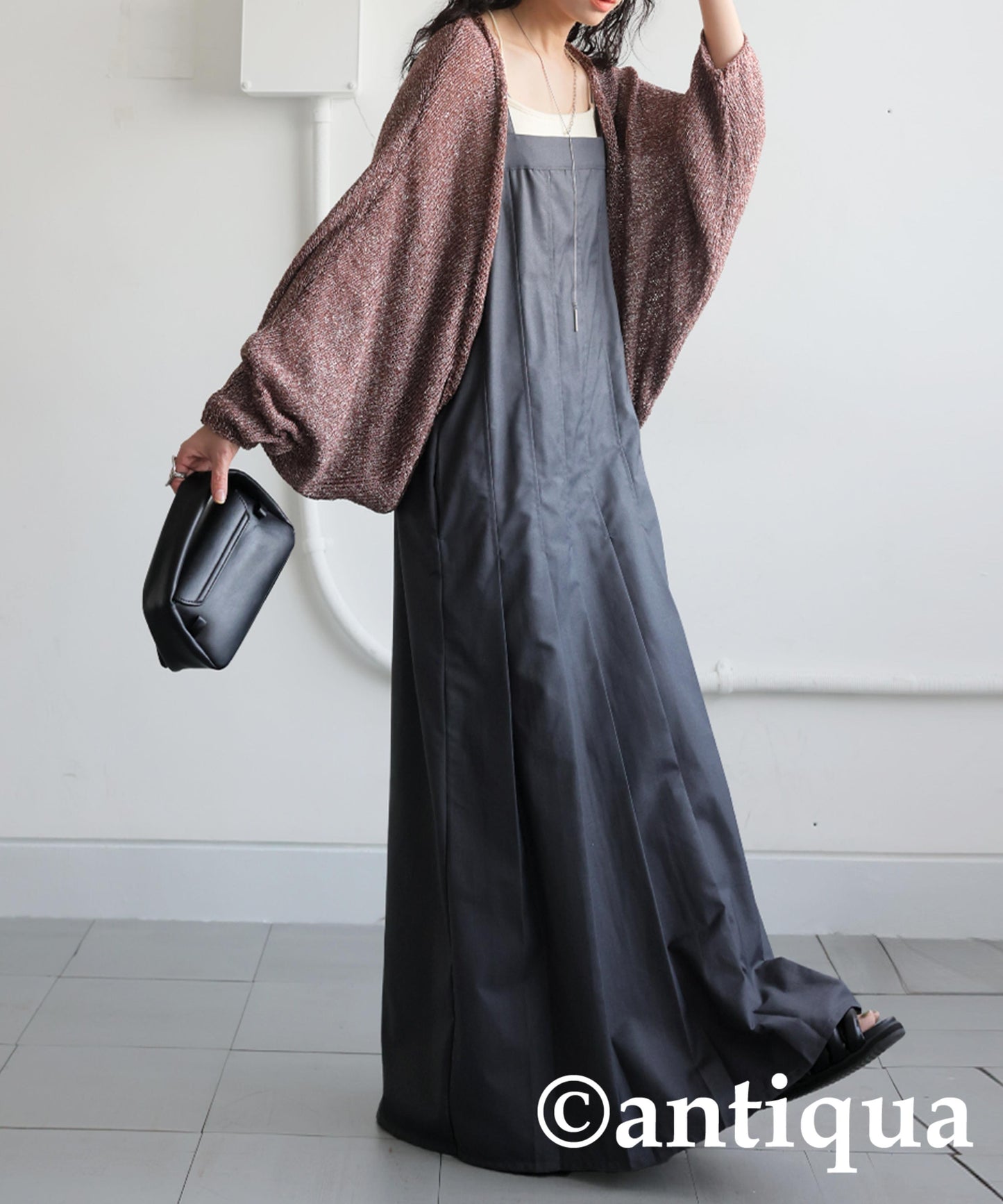 Ladies Slub Knit Bolero