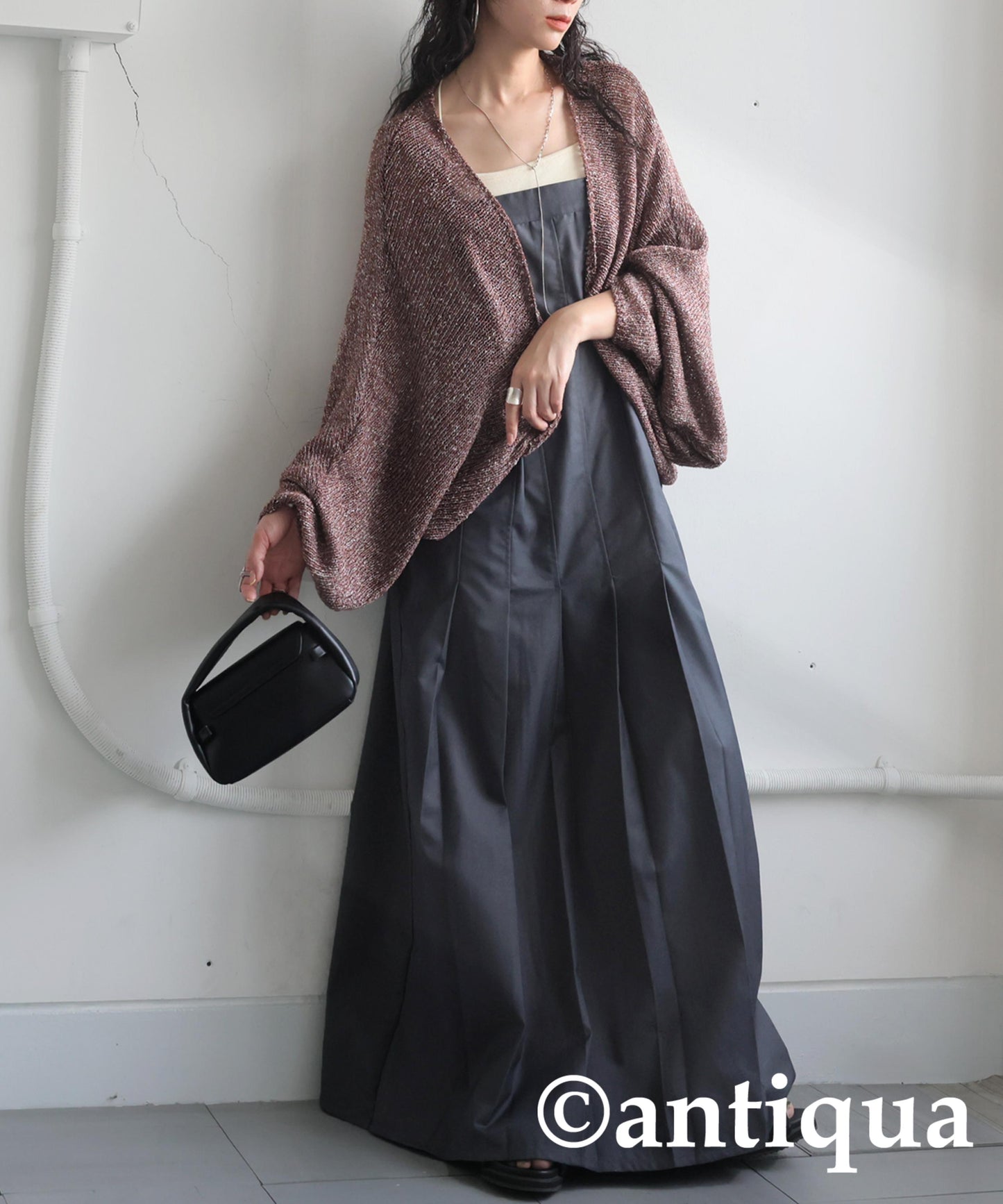 Ladies Slub Knit Bolero