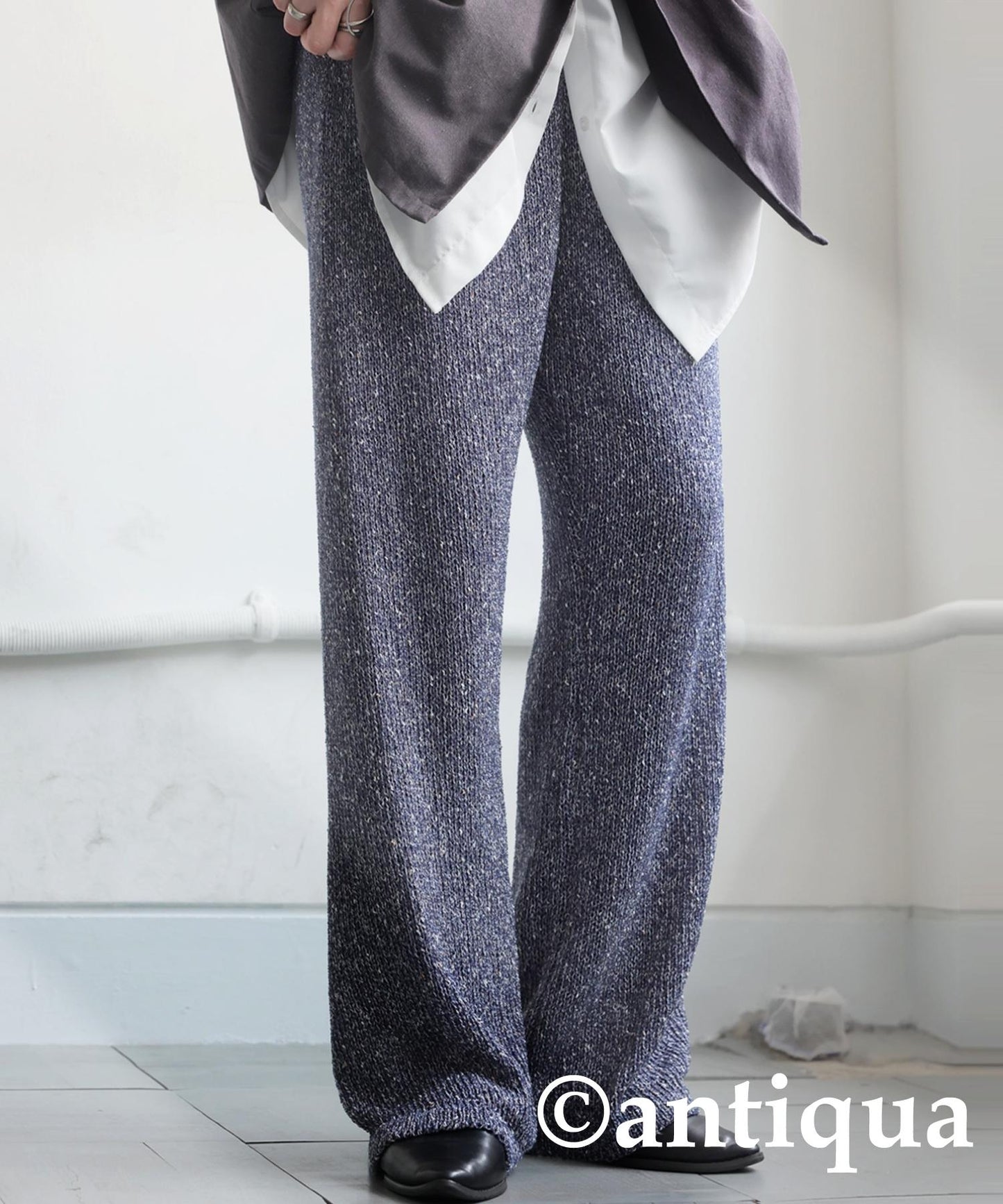 Ladies Slub Knit Pants