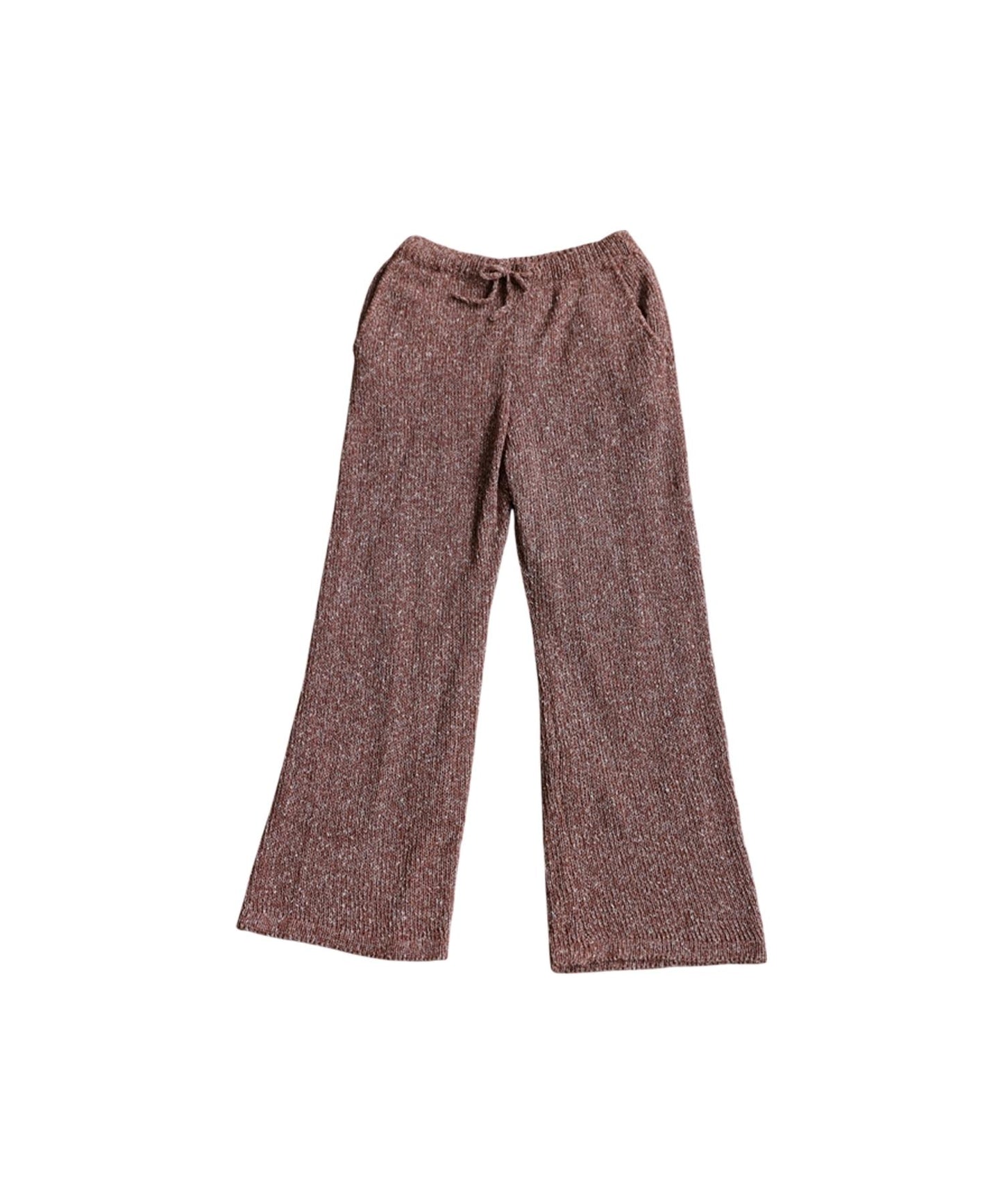 Ladies Slub Knit Pants