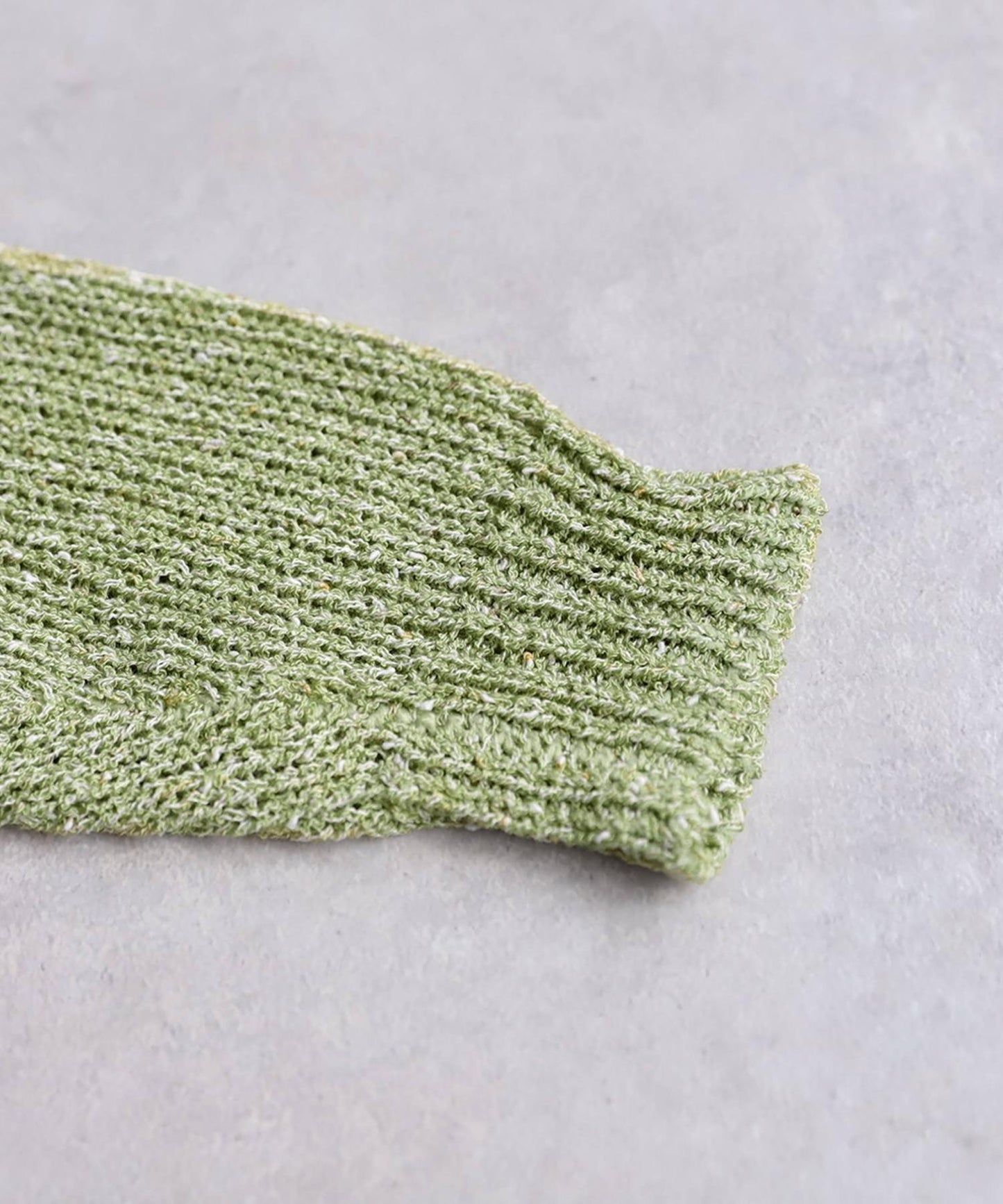 Ladies V-Neck Slub Knit