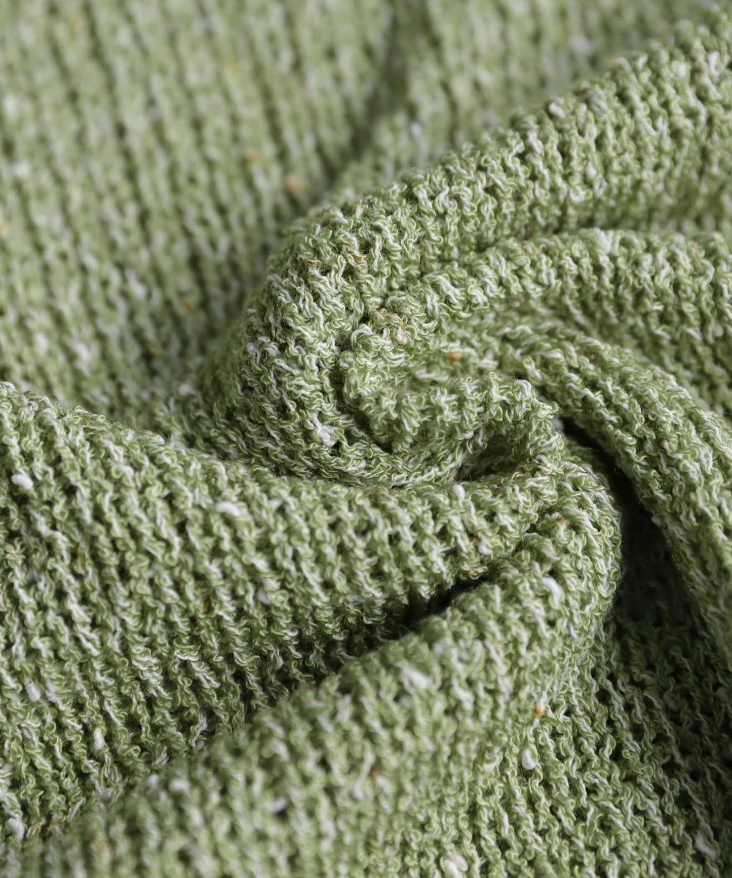 Ladies V-Neck Slub Knit