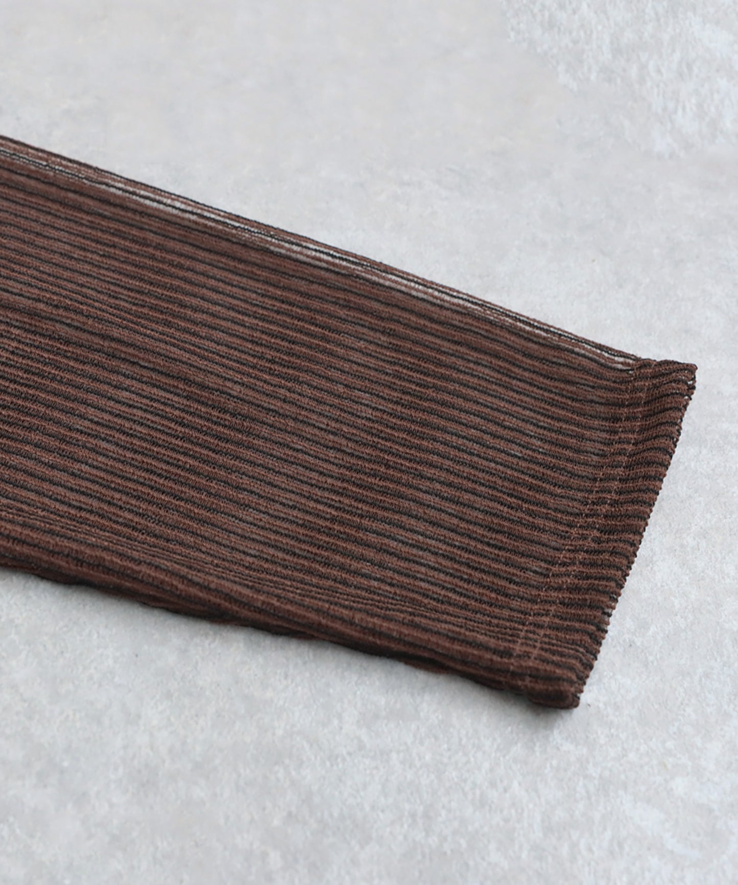 Ladies Striped Sheer Top