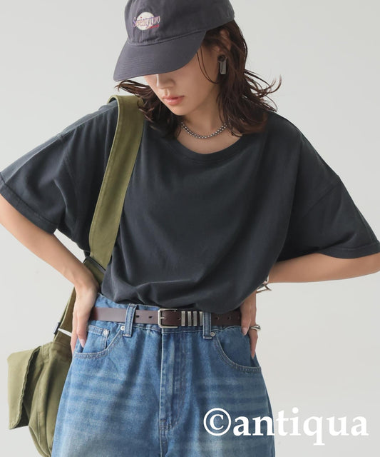 Ladies Acid Wash T-Shirt