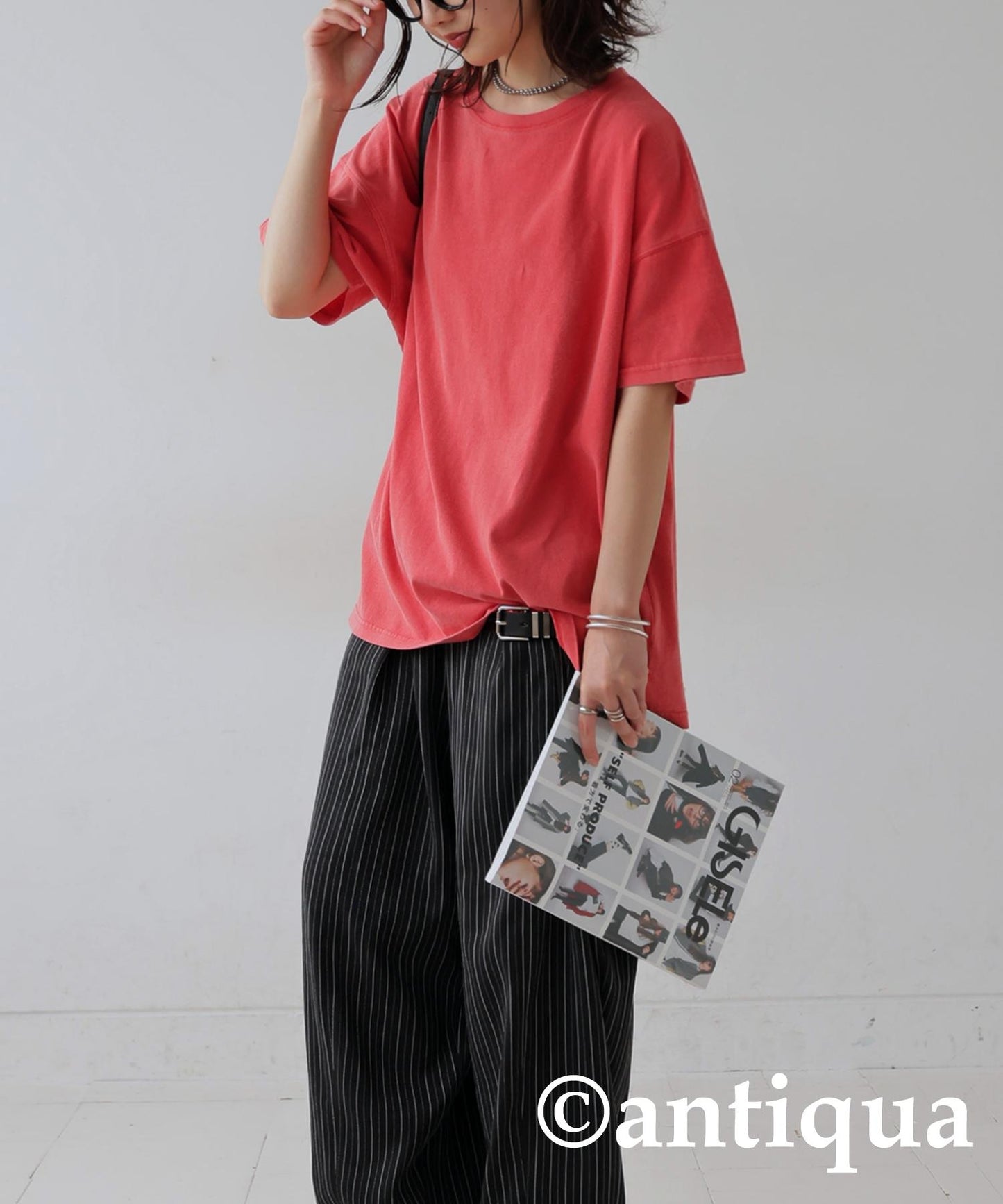 Ladies Acid Wash T-Shirt