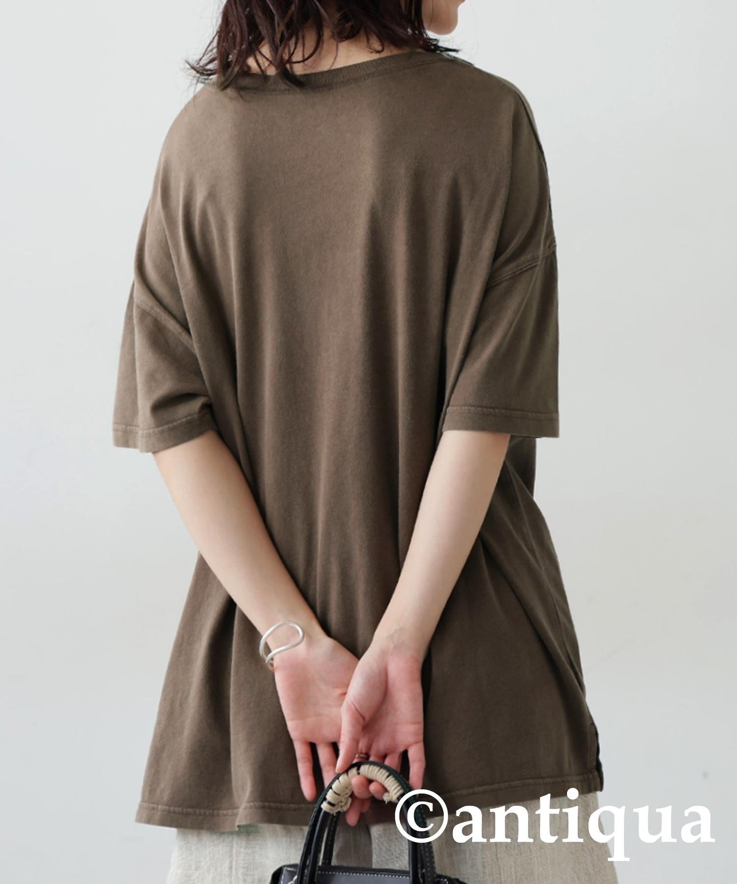 Ladies Acid Wash T-Shirt