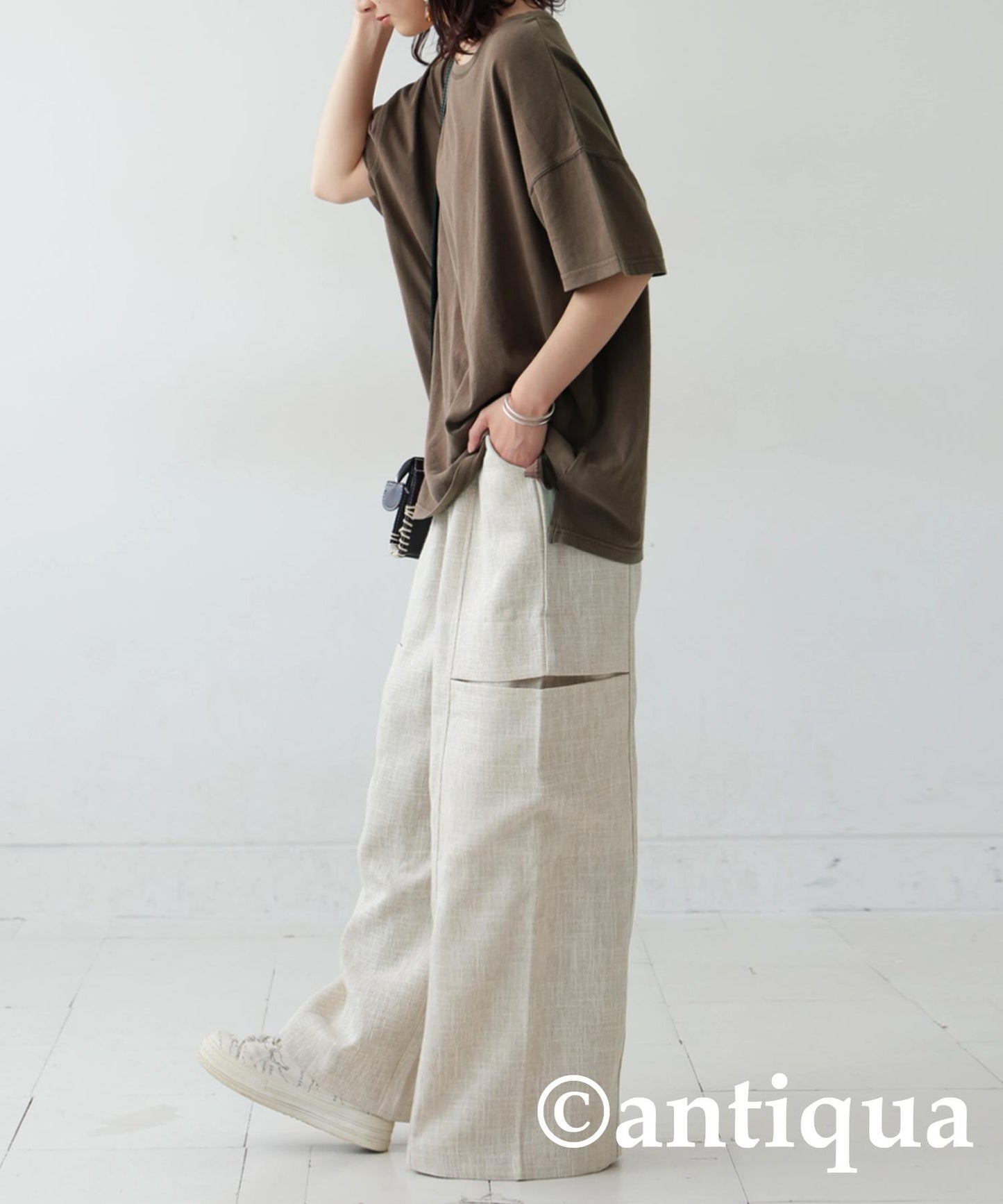 Ladies Acid Wash T-Shirt