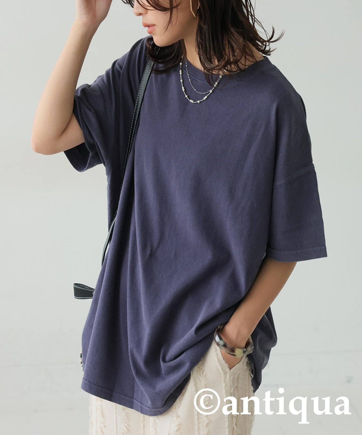 Ladies Acid Wash T-Shirt