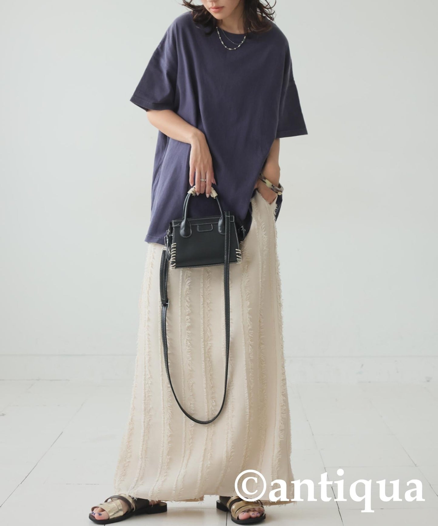 Ladies Acid Wash T-Shirt