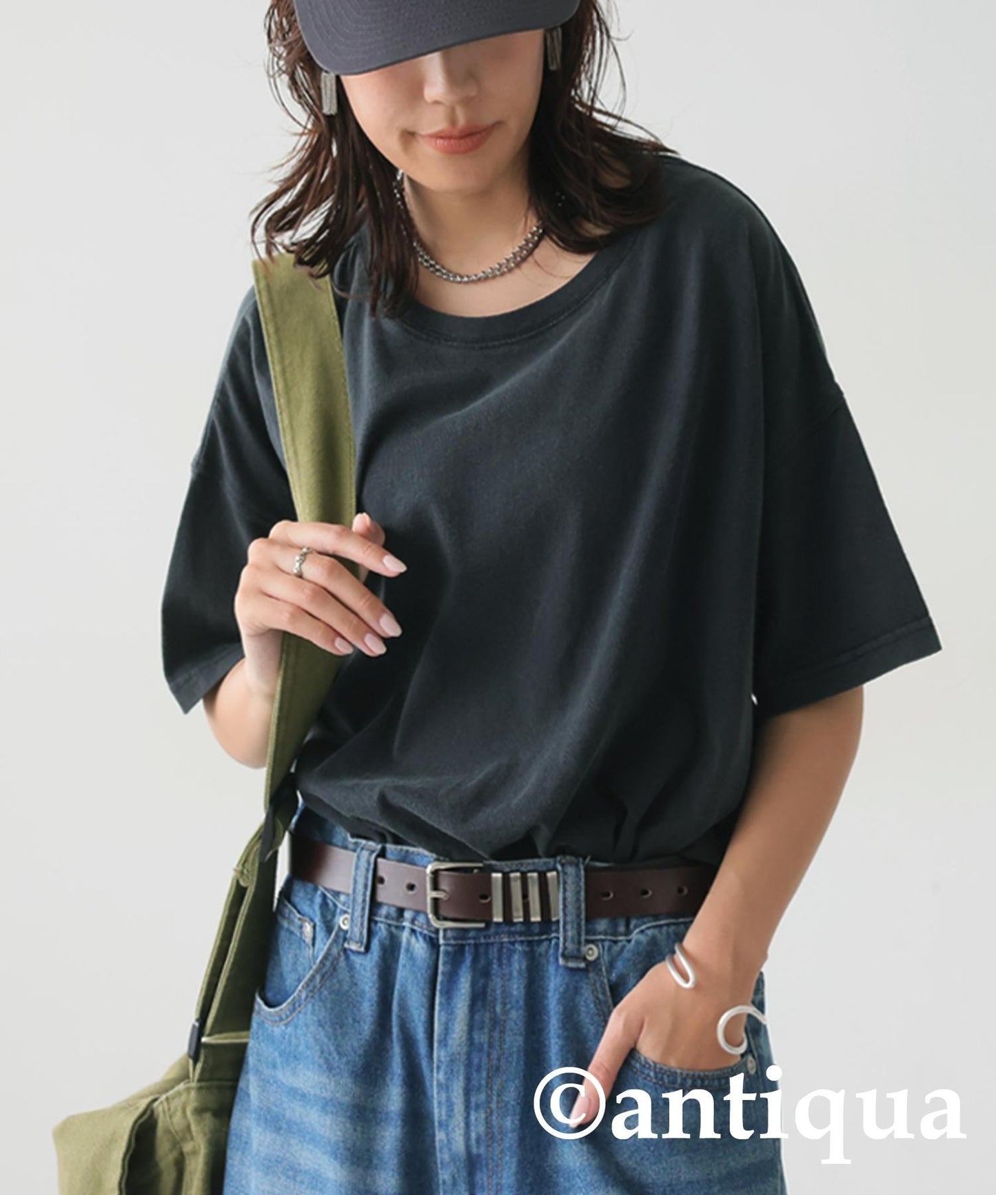 Ladies Acid Wash T-Shirt