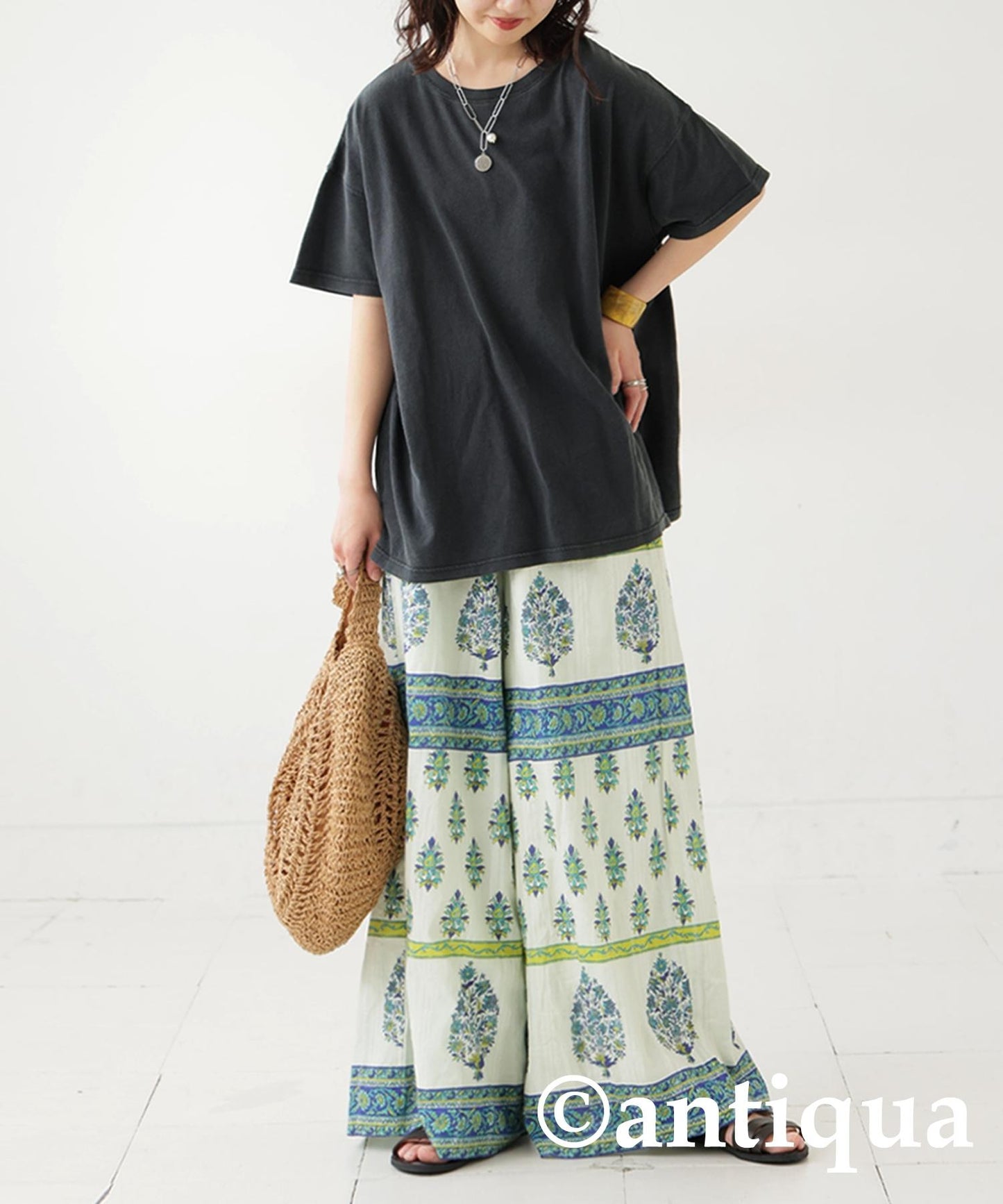 Ladies Acid Wash T-Shirt