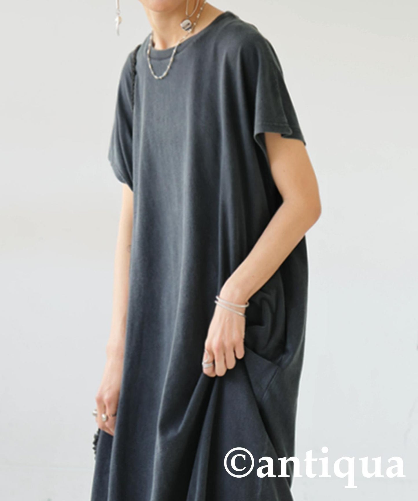 Ladies 100% Cotton T-Shirt Dress