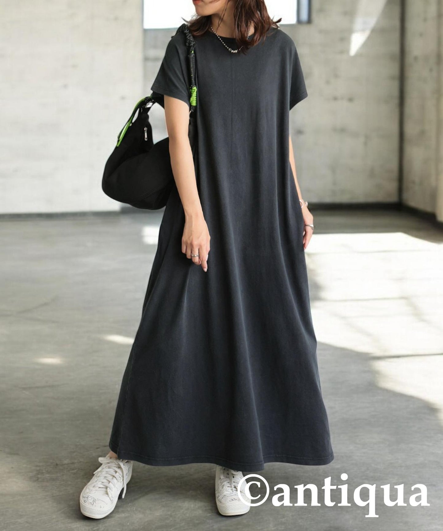 Ladies 100% Cotton T-Shirt Dress