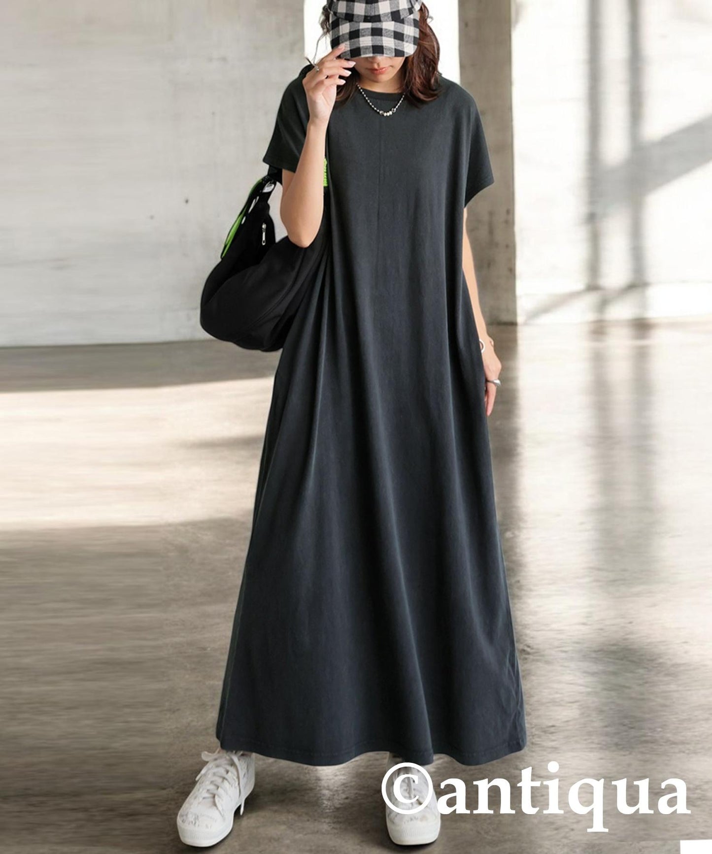 Ladies 100% Cotton T-Shirt Dress