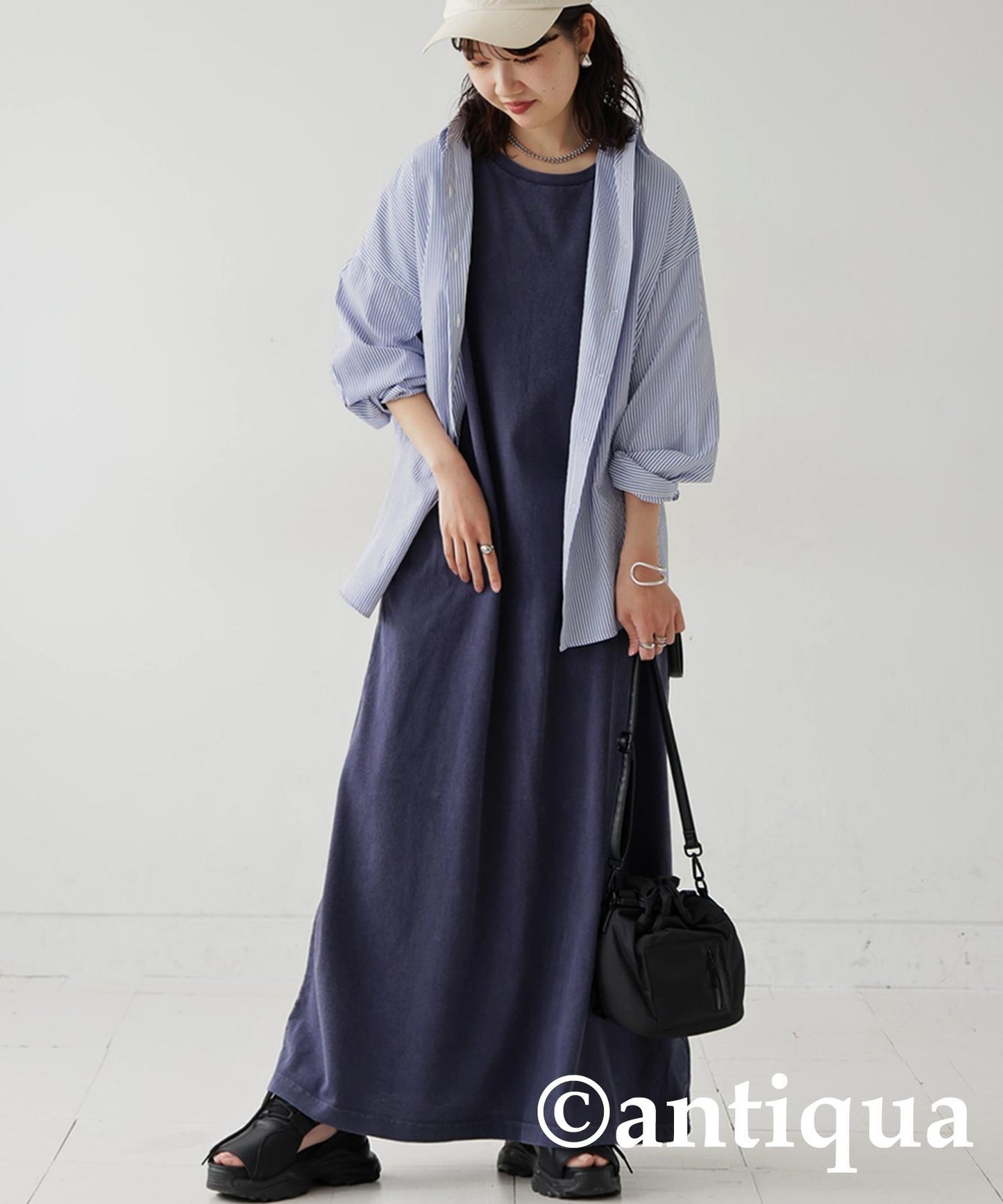 Ladies 100% Cotton T-Shirt Dress