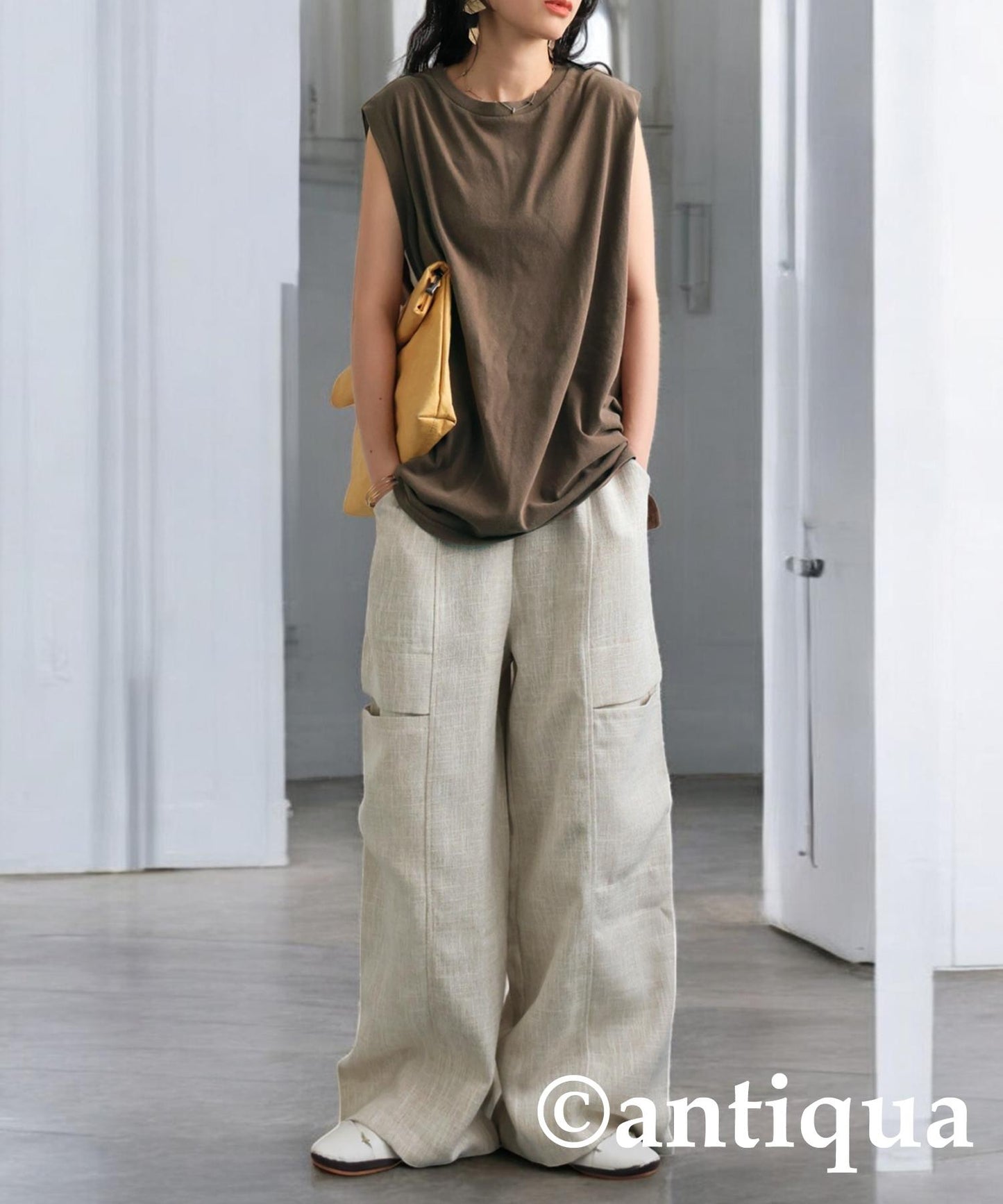 Ladies Acid Wash Sleeveless Tops