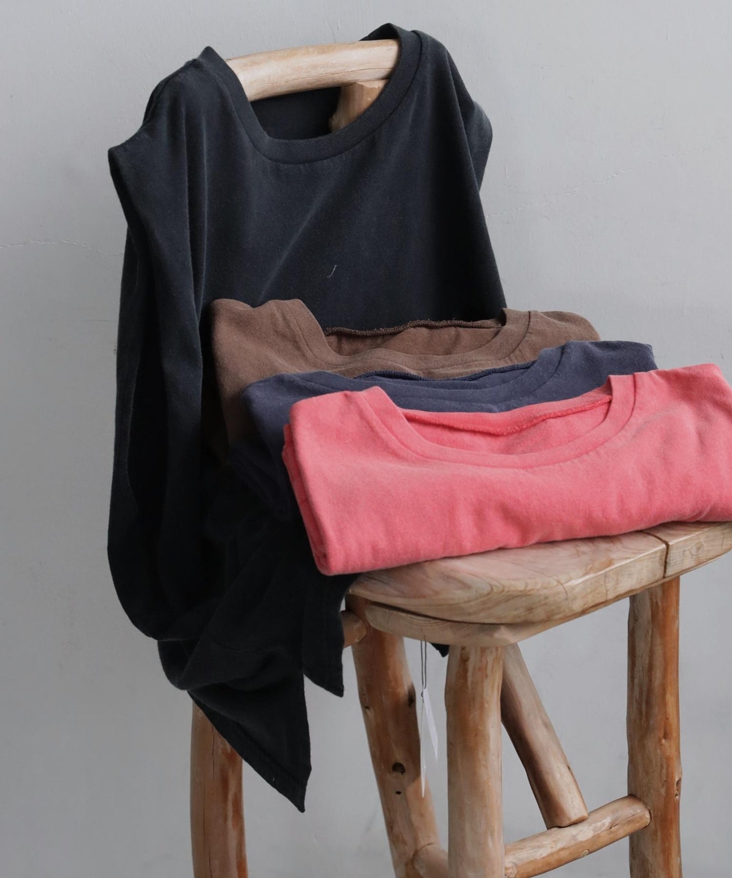 Ladies Acid Wash Sleeveless Tops