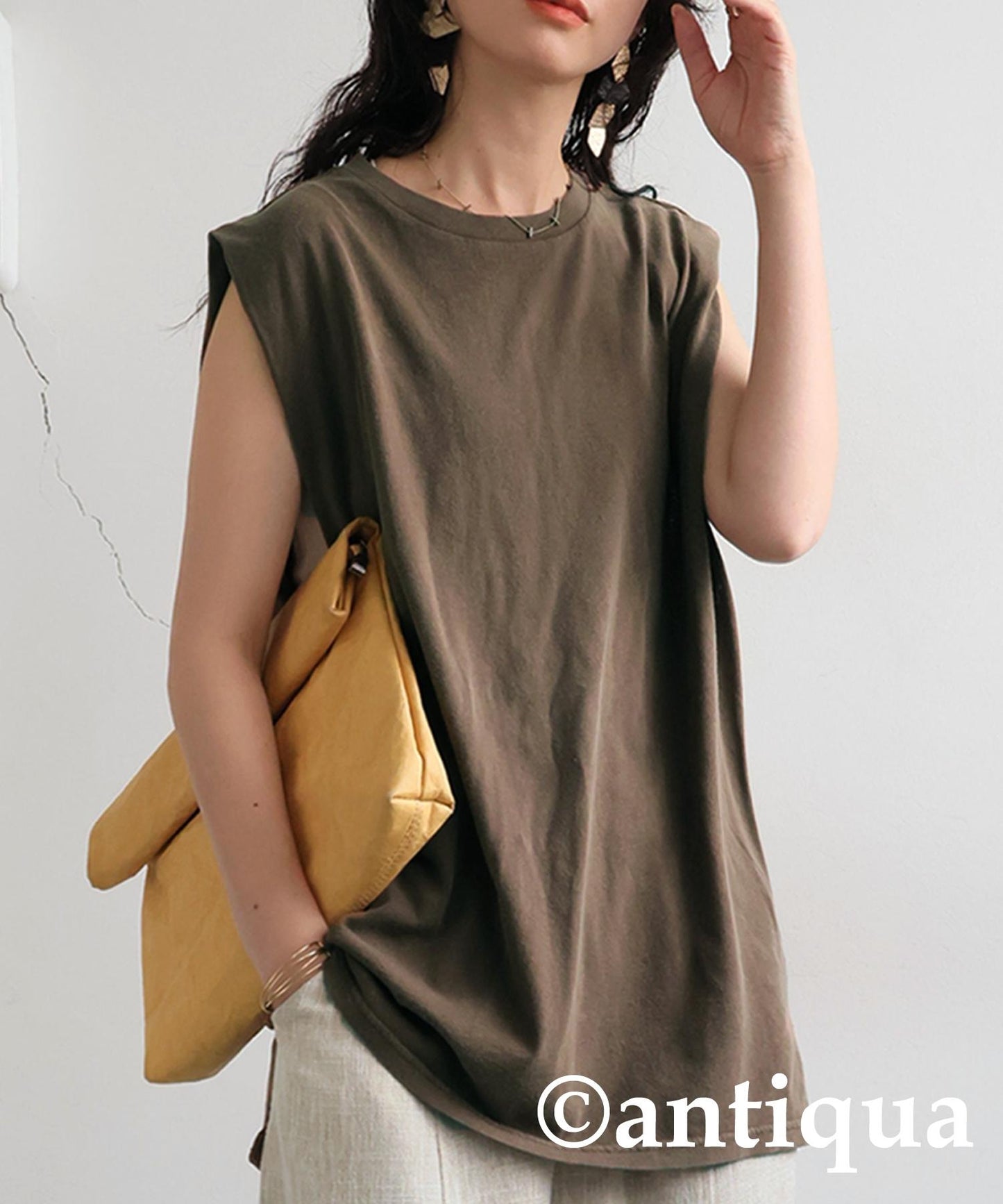 Ladies Acid Wash Sleeveless Tops