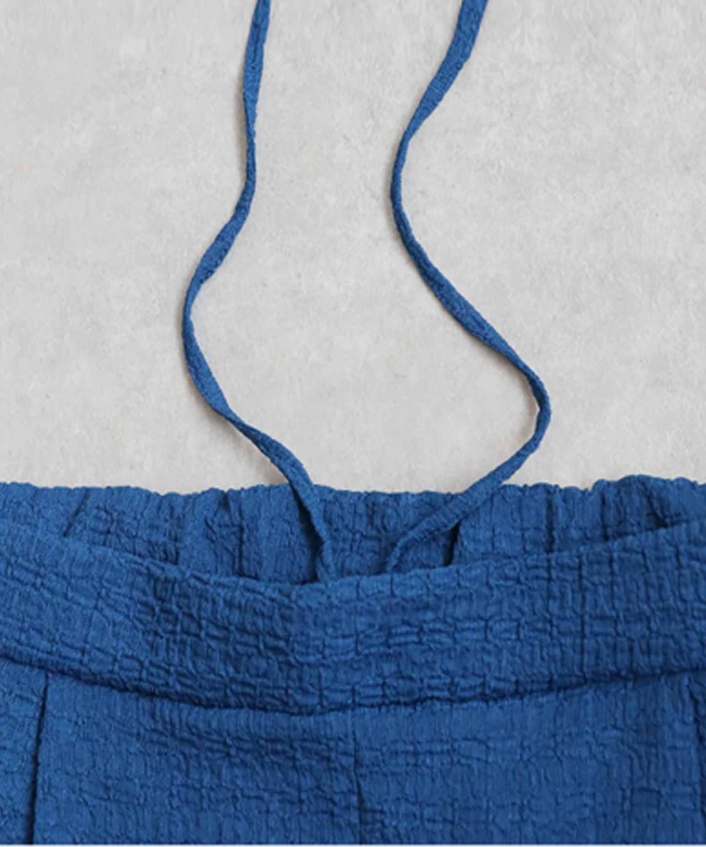 Ladies Puffy Jacquard Tucked Pants