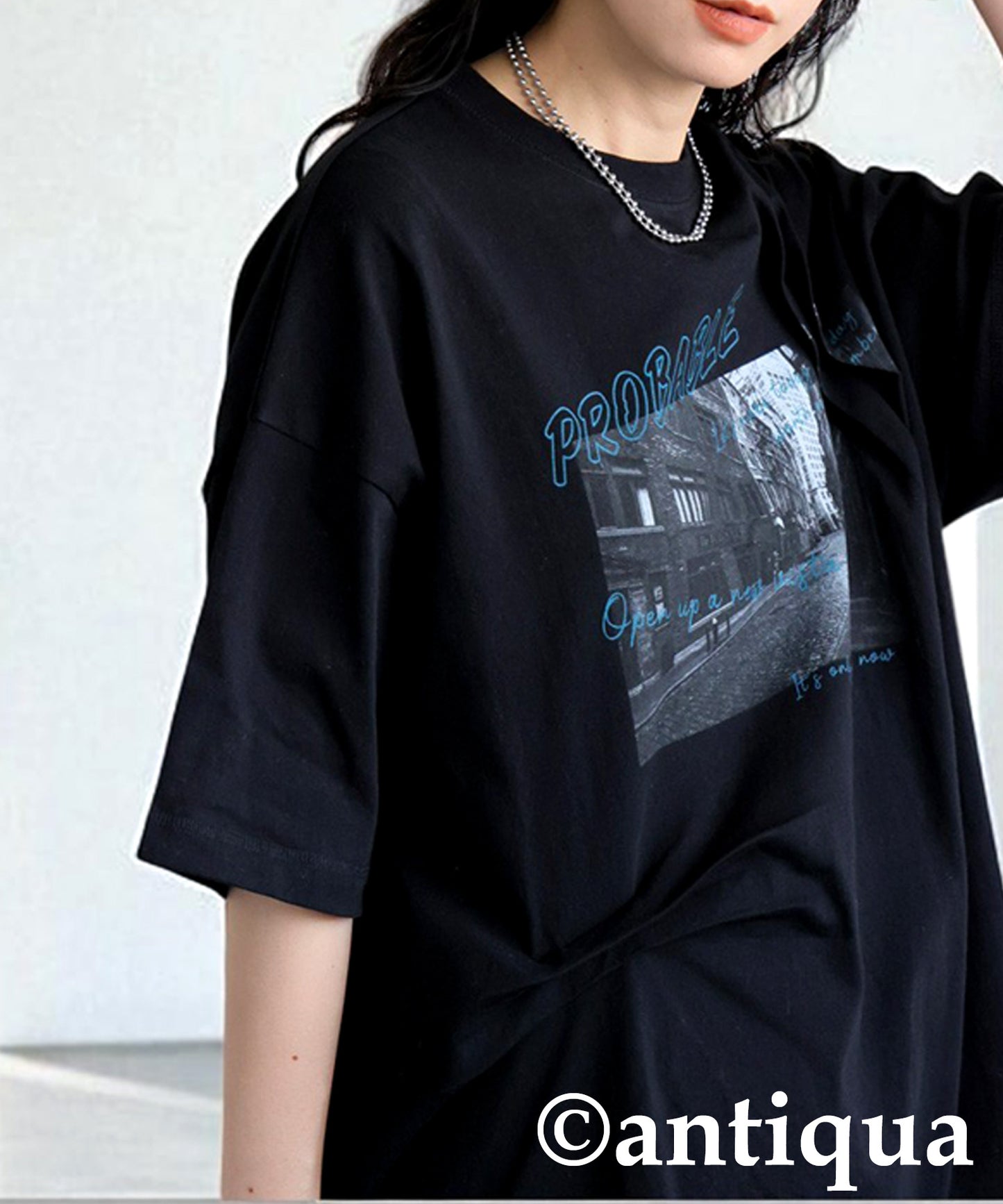 Ladies 3D Tuck Design T-Shirt