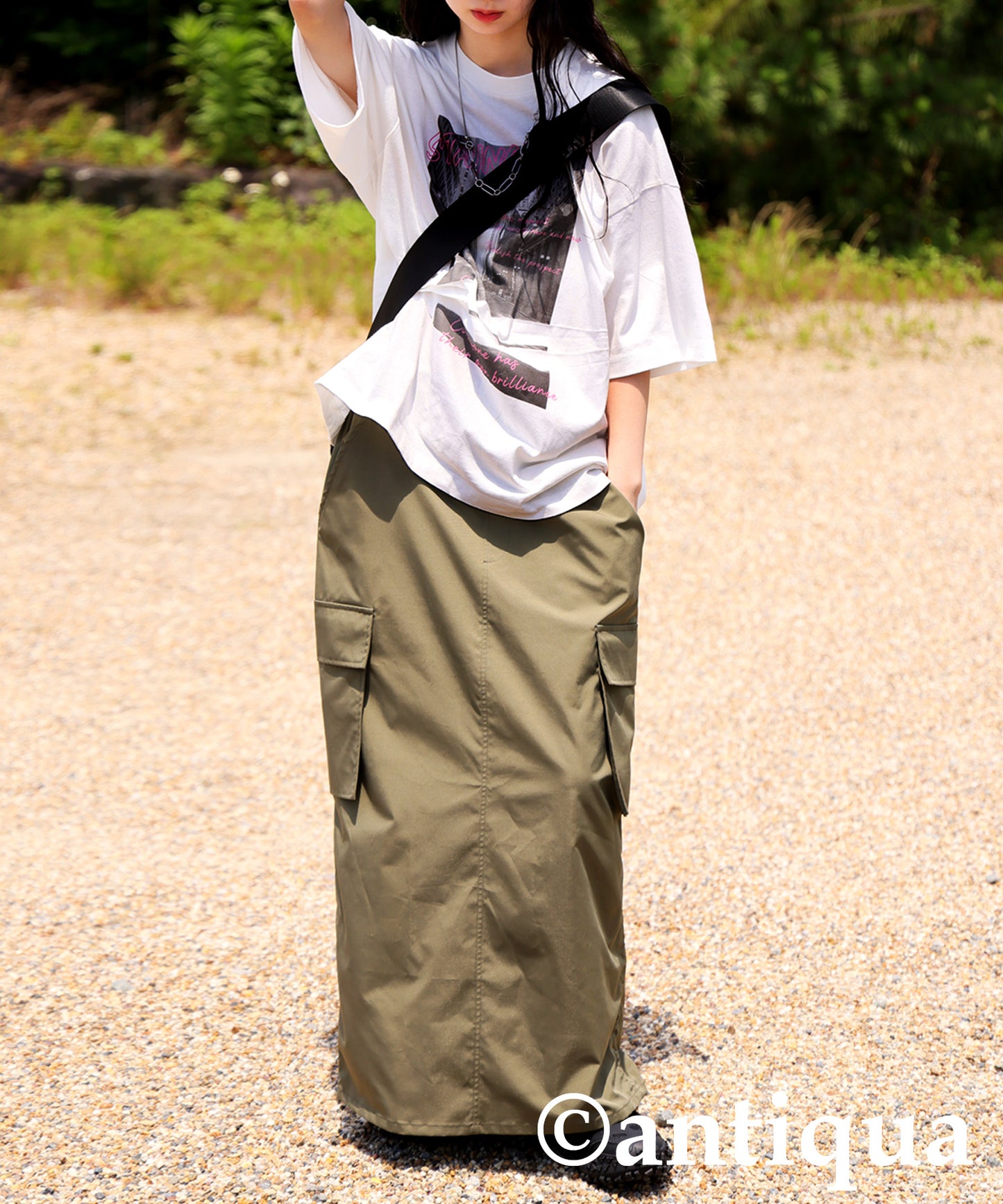 Ladies 3D Tuck Design T-Shirt