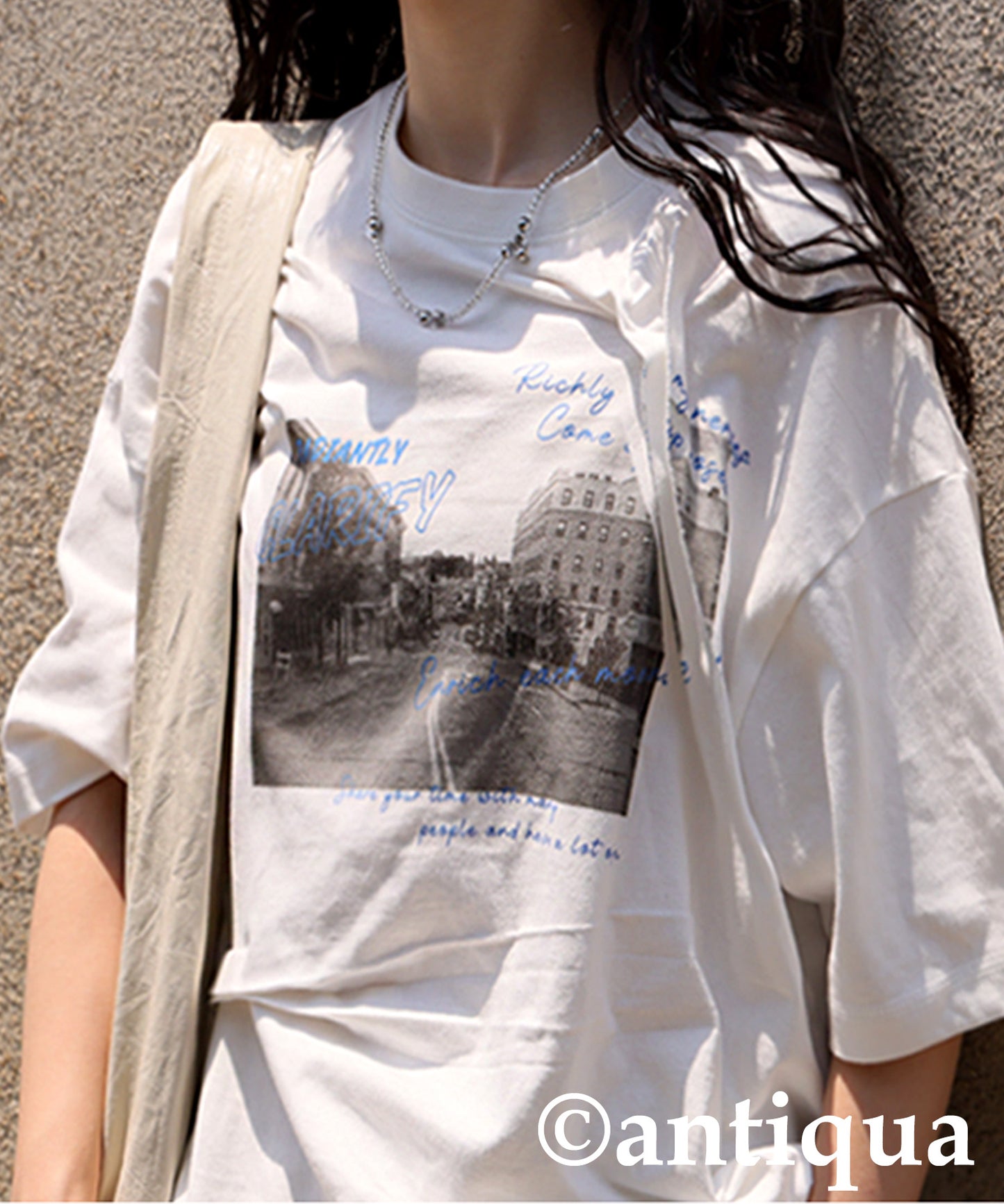 Ladies 3D Tuck Design T-Shirt