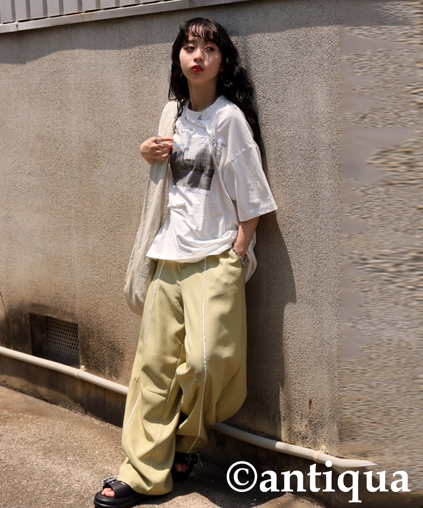 Ladies 3D Tuck Design T-Shirt