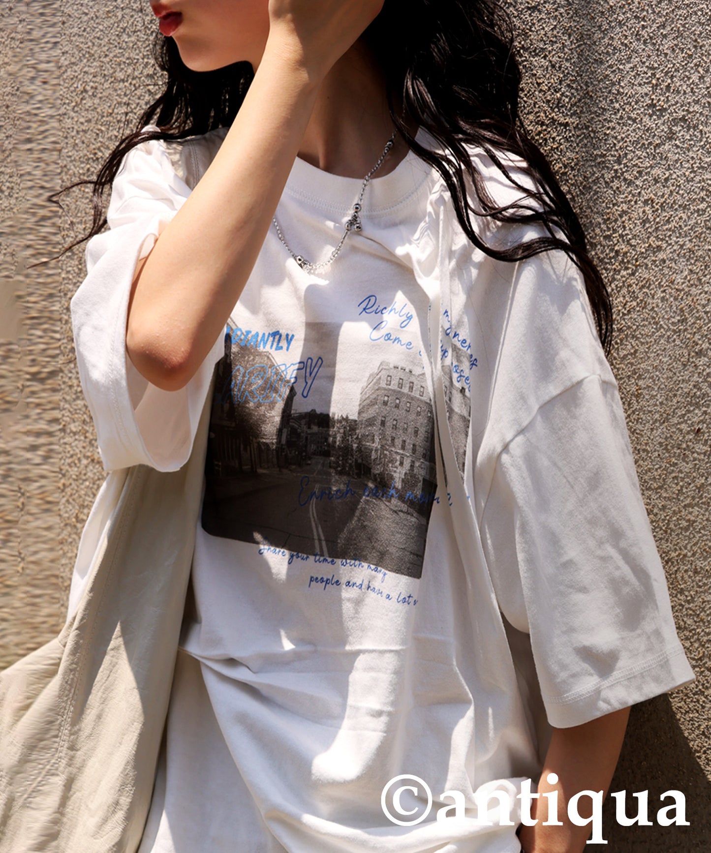 Ladies 3D Tuck Design T-Shirt