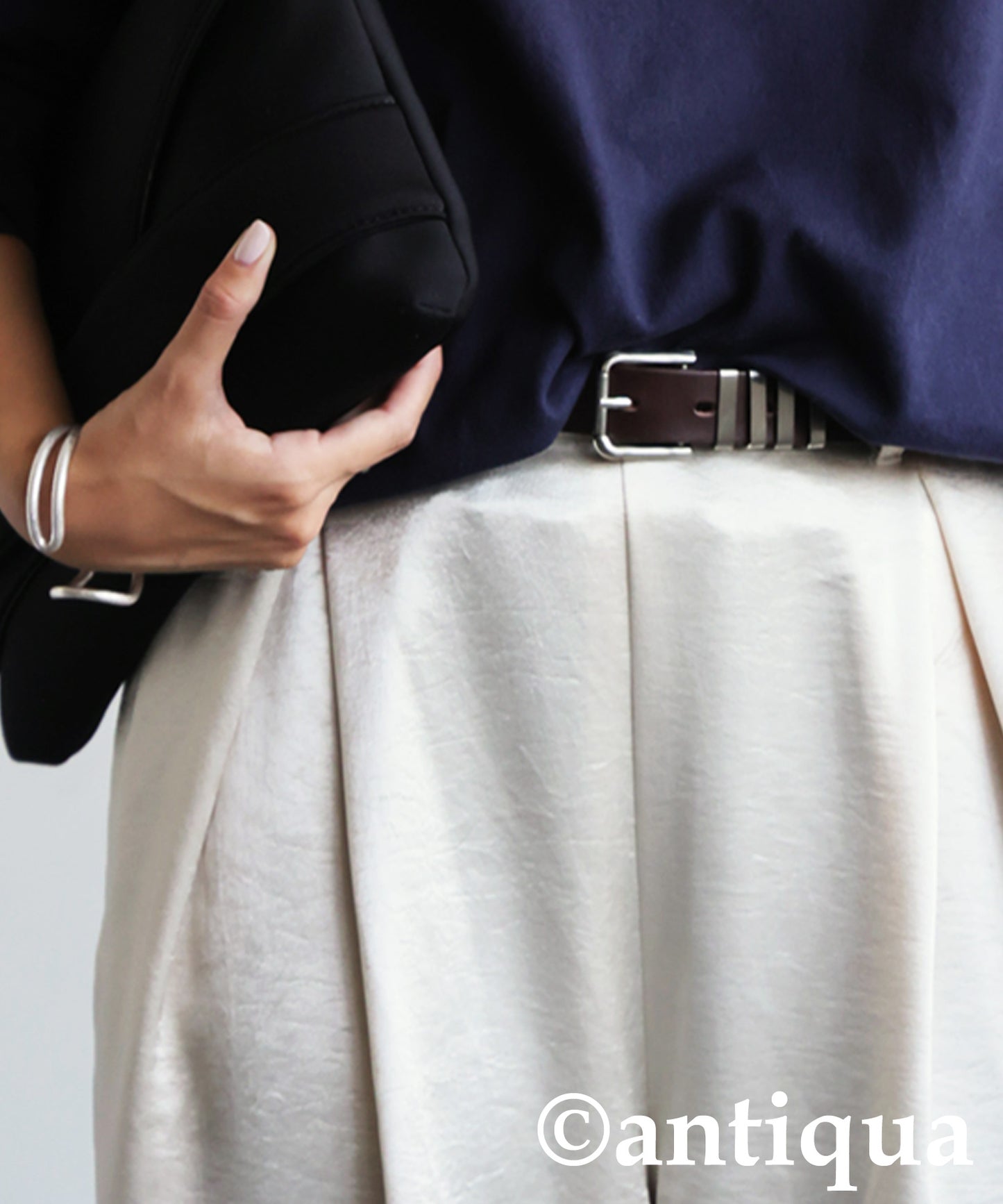 Ladies Satin Wide Pants