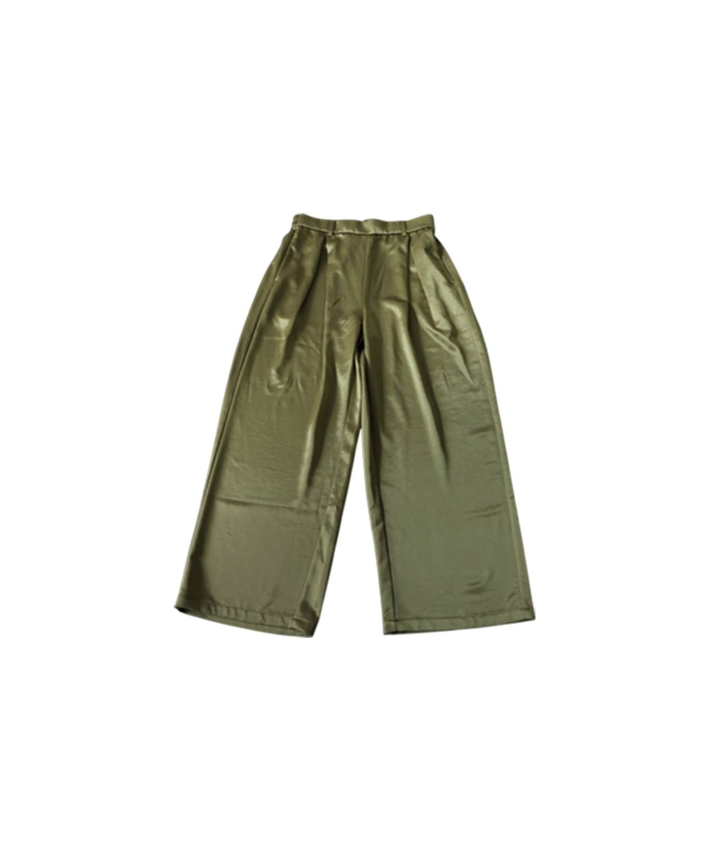 Ladies Satin Wide Pants