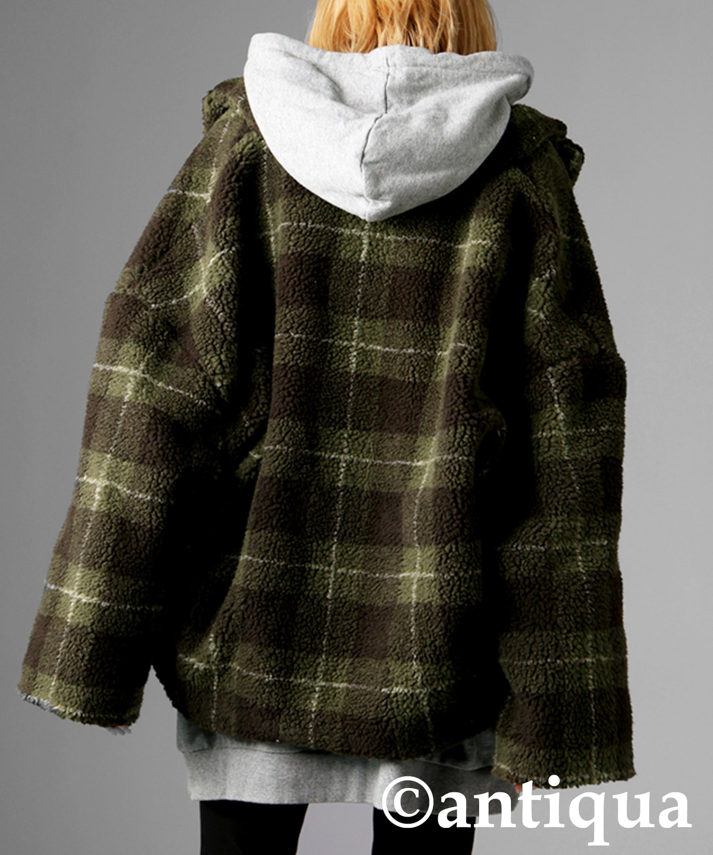 Check Boa Jacket Ladies